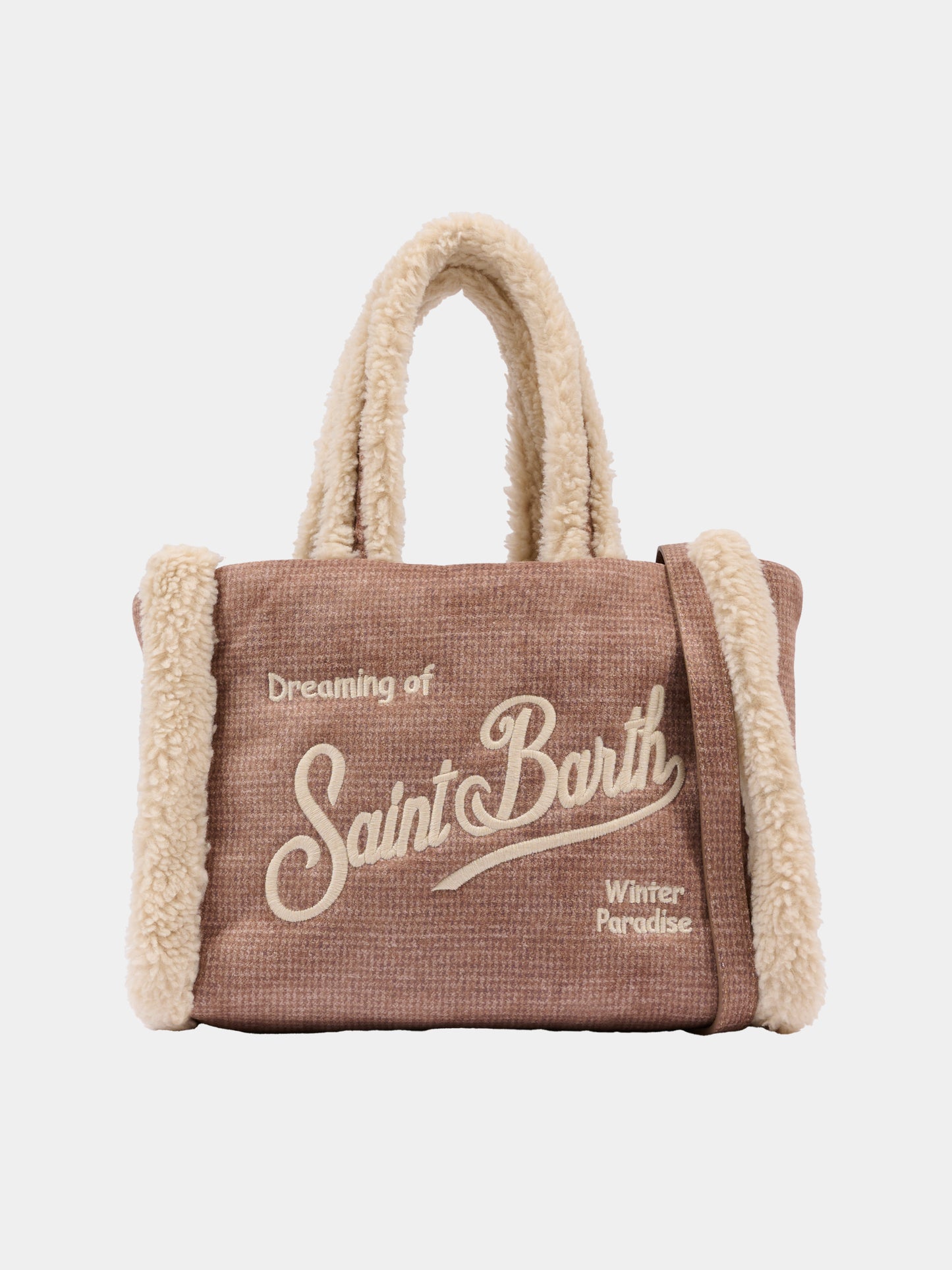 Borsa Colette marrone per bambina con logo,Mc2 Saint Barth,COL0031 - 00285I