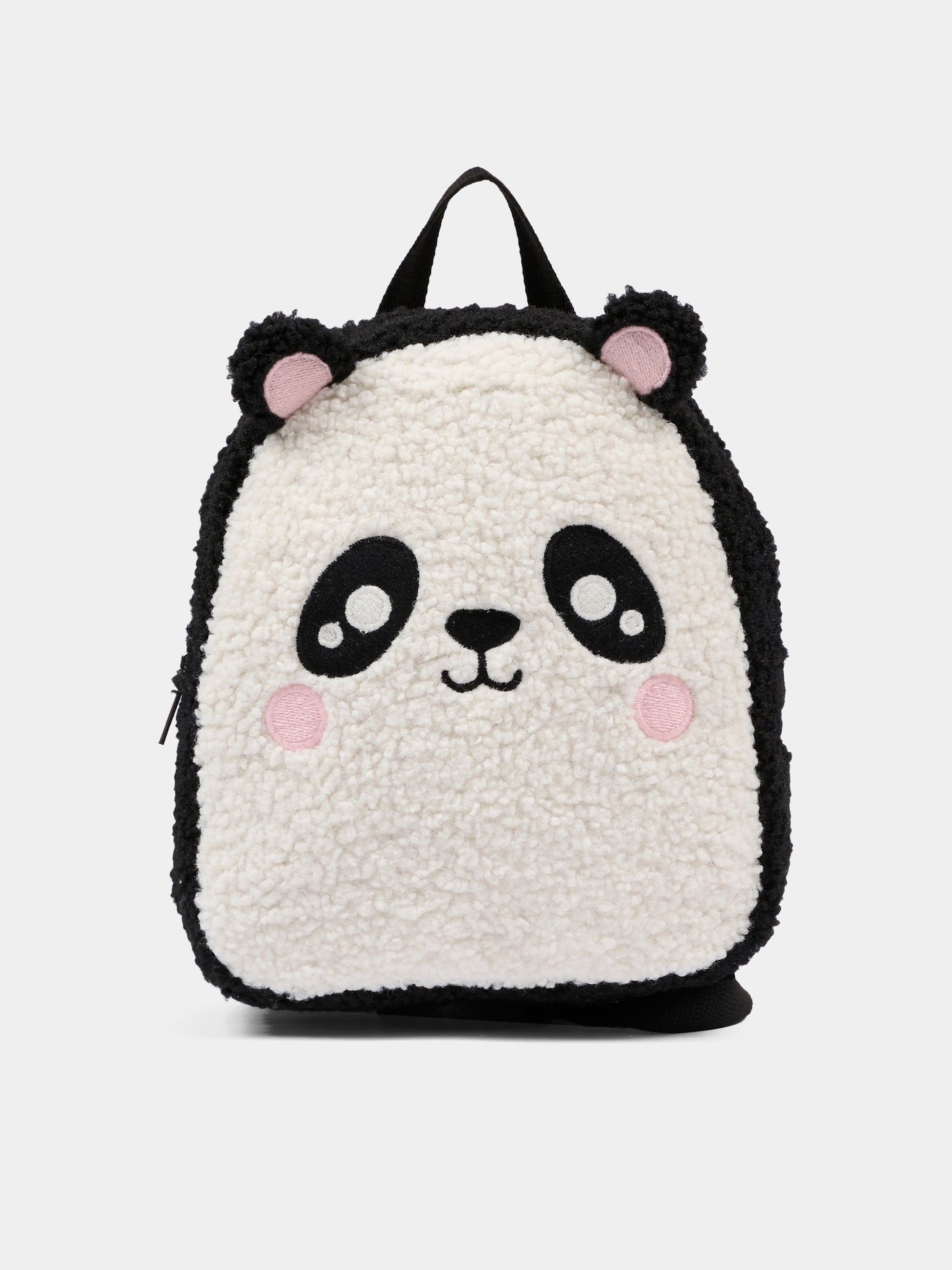 Zaino avorio per bambini con panda,Mc2 Saint Barth,PLU0002 - 00278I