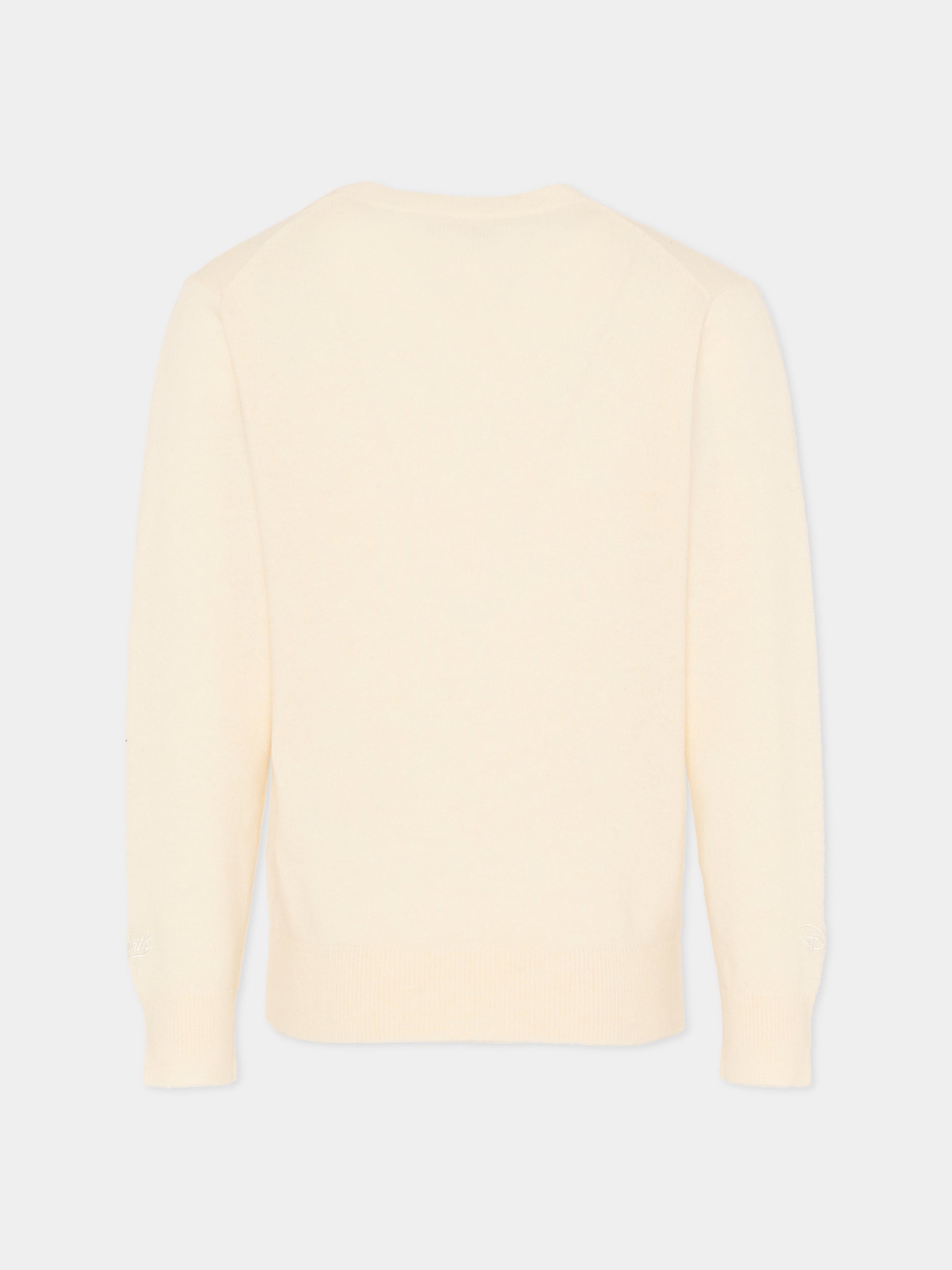 Maglione avorio per bambina con Minnie natalizia,Mc2 Saint Barth,PRC0001 - 00449I