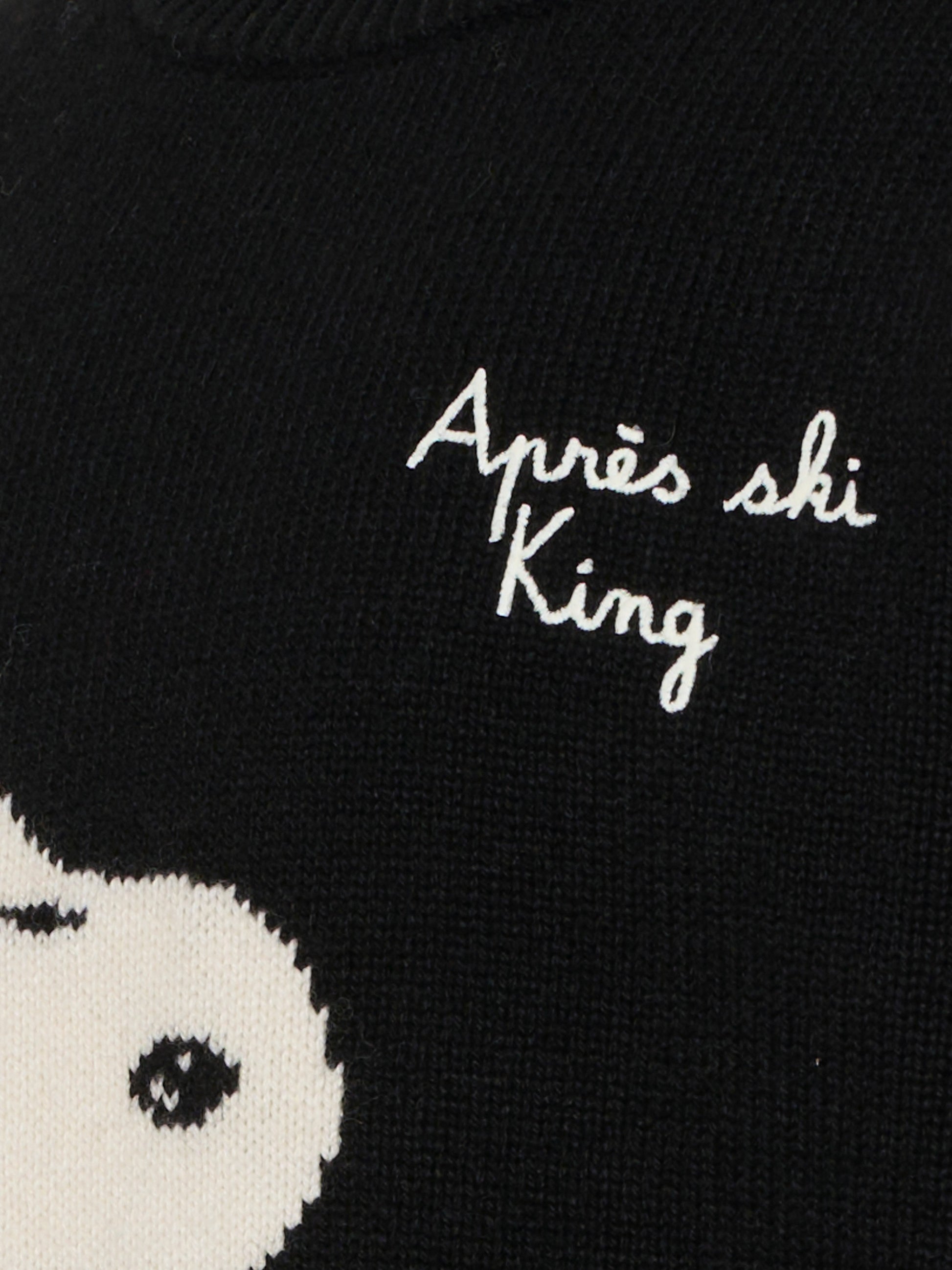 Maglione nero per bambino con Snoopy,Mc2 Saint Barth,DOU0001 - 00326I