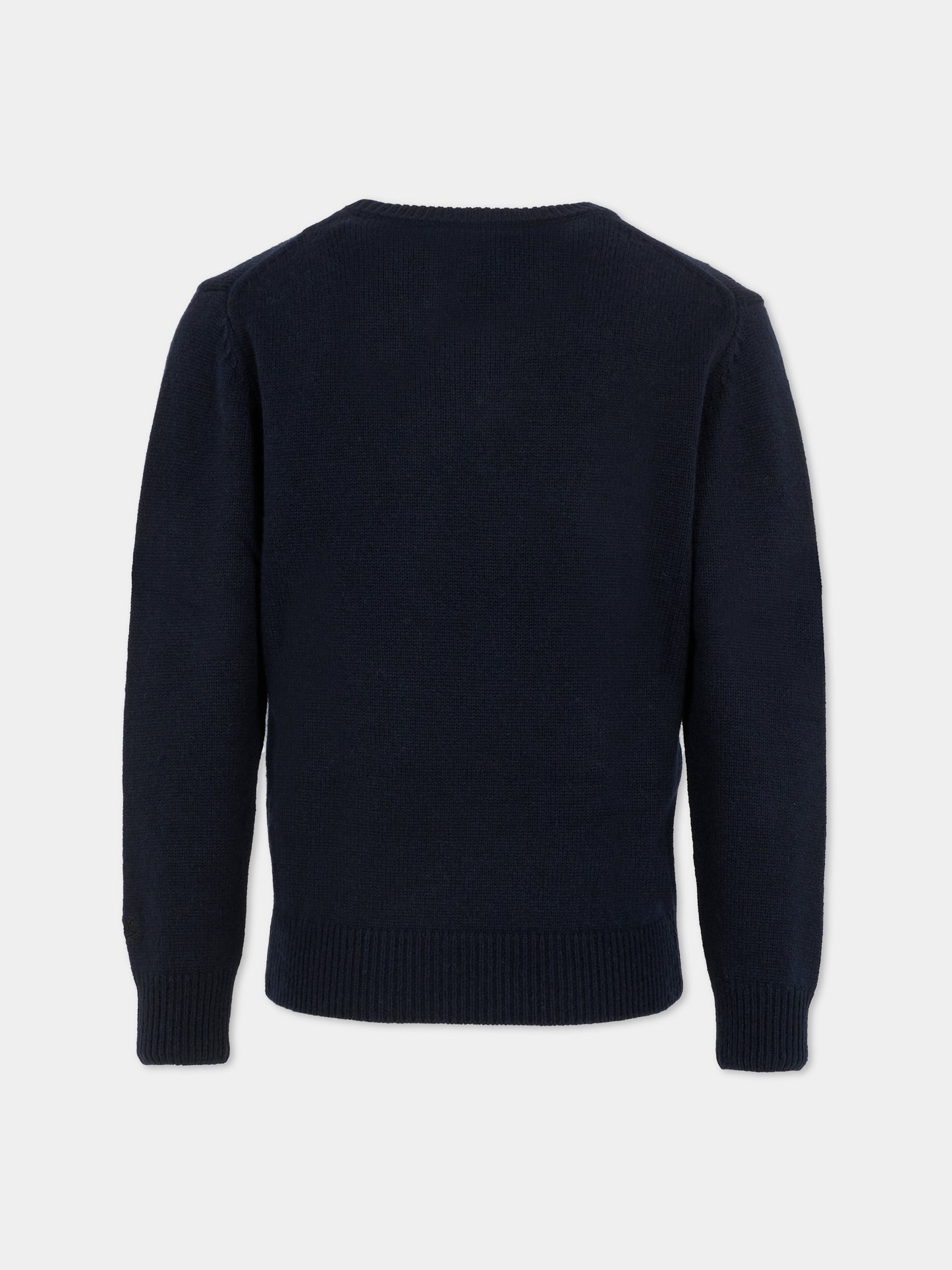 Maglione blu per bambino con Snoopy,Mc2 Saint Barth,DOU0006 - 02558I