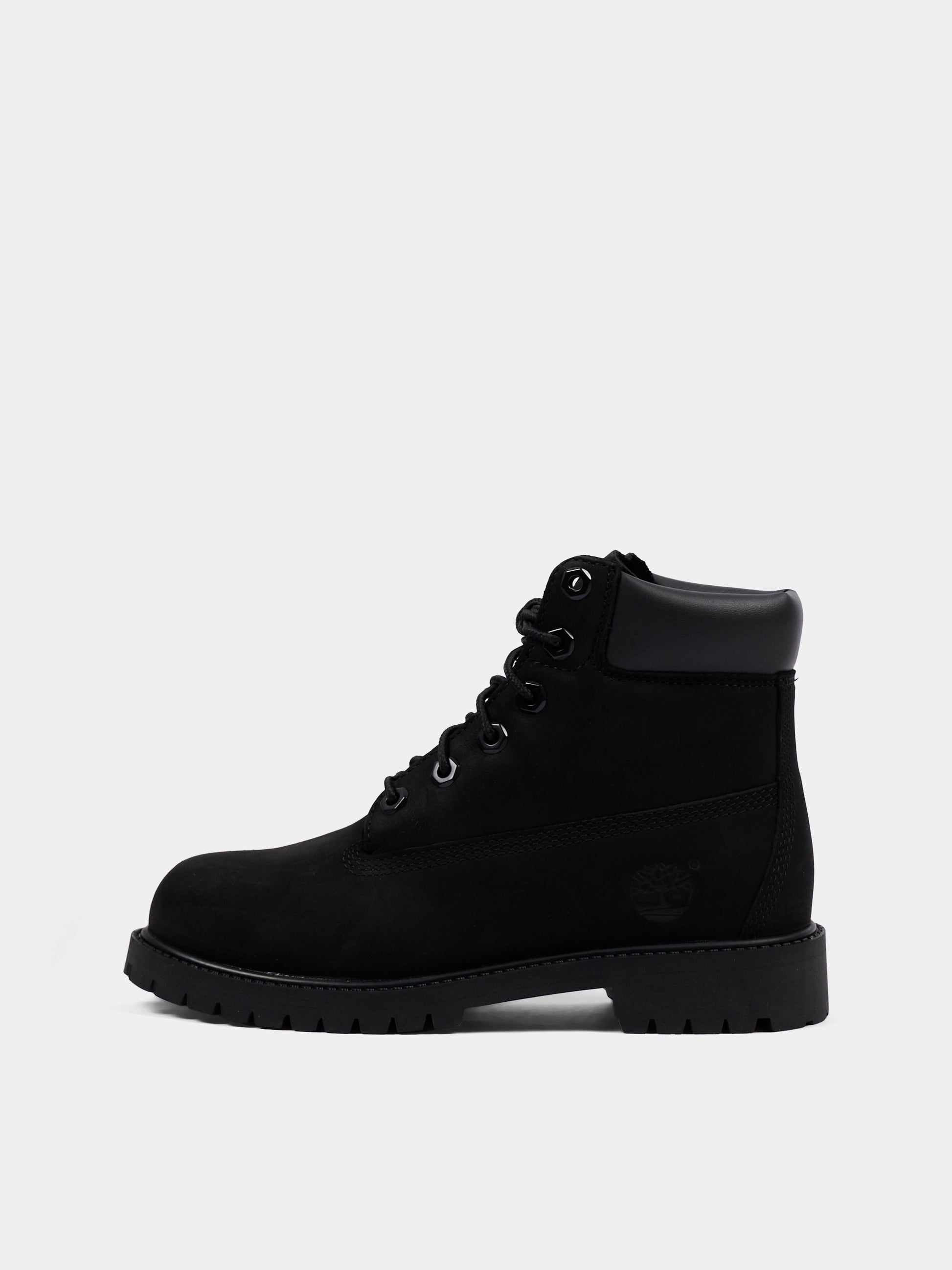 Anfibi neri per bambini con logo,Timberland,TB1129070011