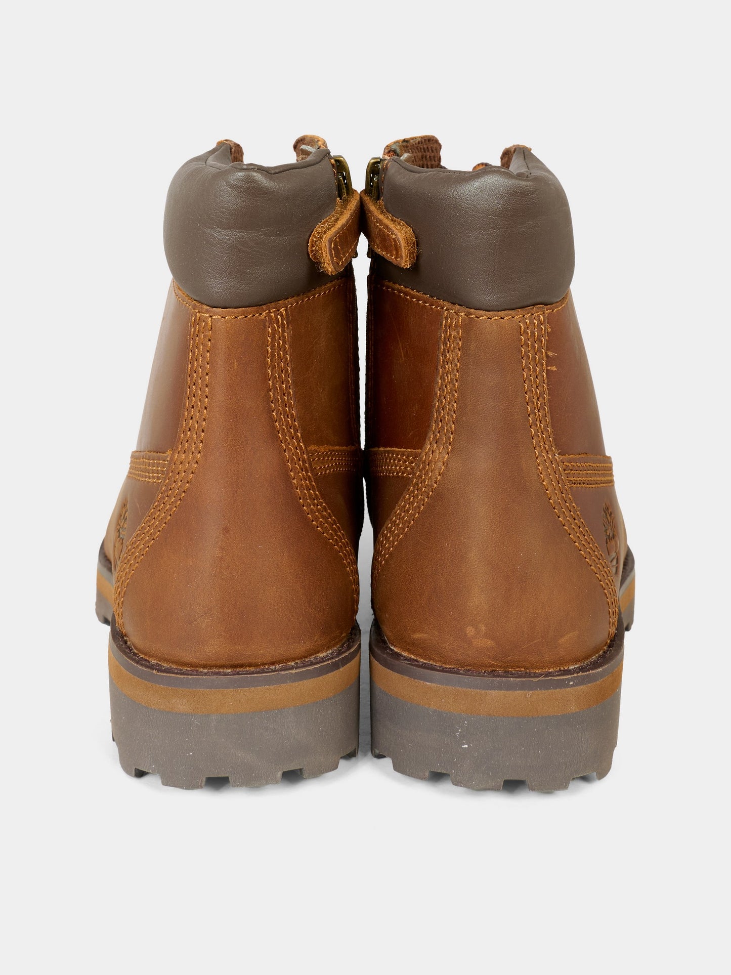 Anfibi Courma marroni per bambini con logo,Timberland,TB0A28VX3581