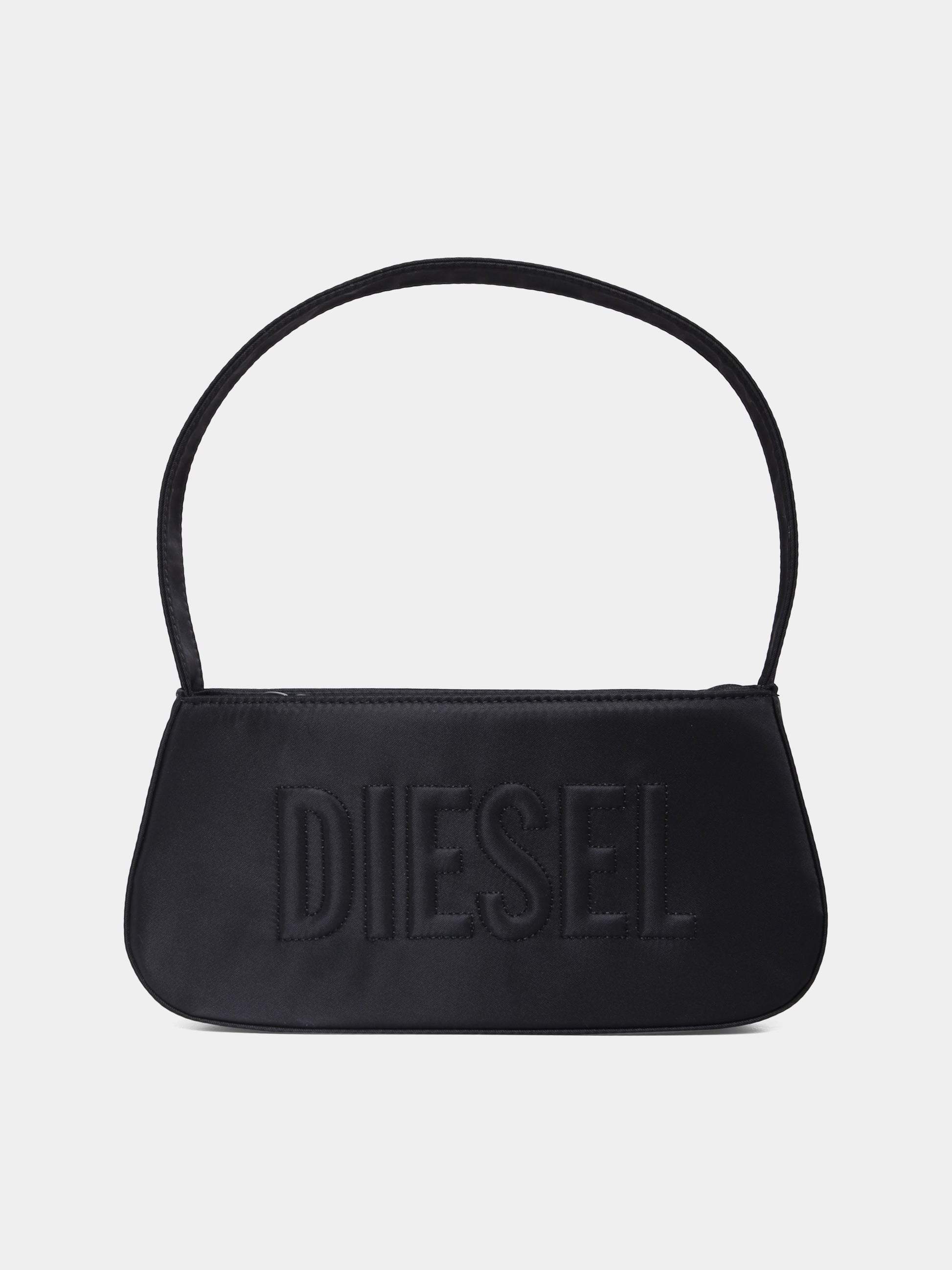 Borsa Wdelia nera per bambina con logo,Diesel,J02521-KXBEW-K900