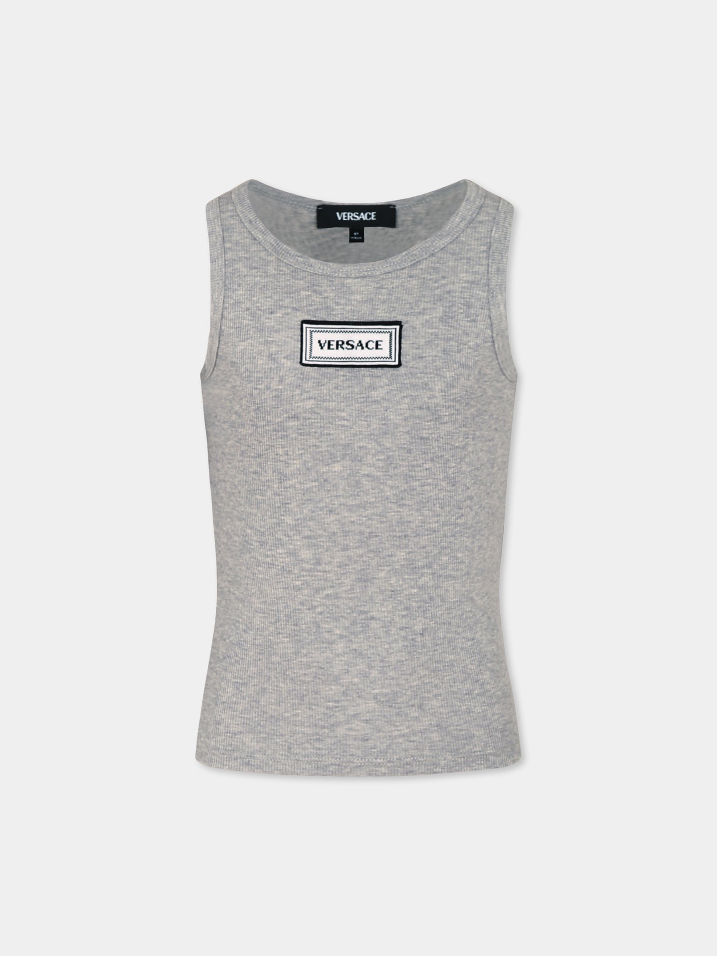 Multicolor tank top set for boy with logo