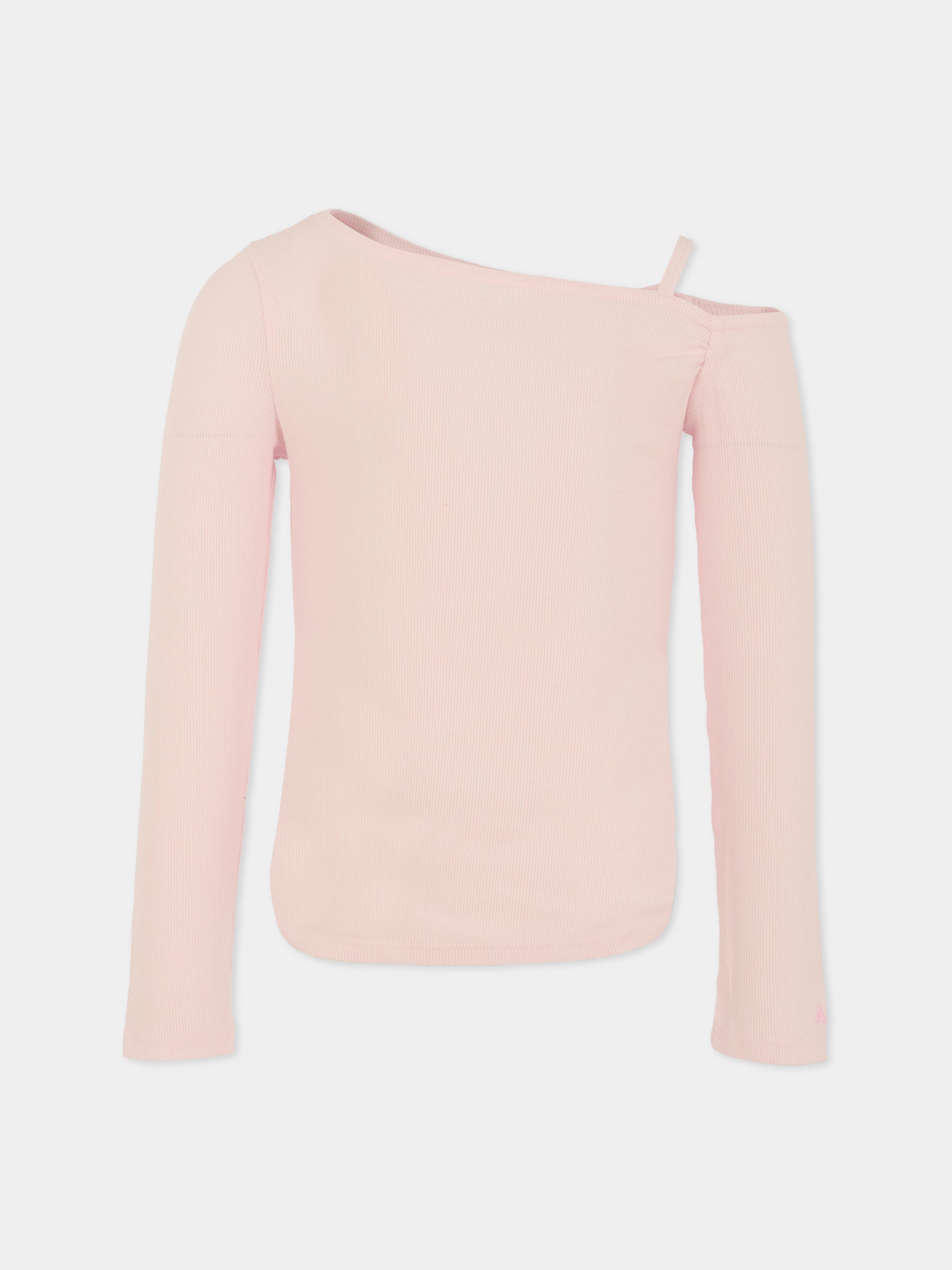 T-shirt rosa per bambina con logo,Abercrombie & Fitch,AF43AG41 43AG41 ADM