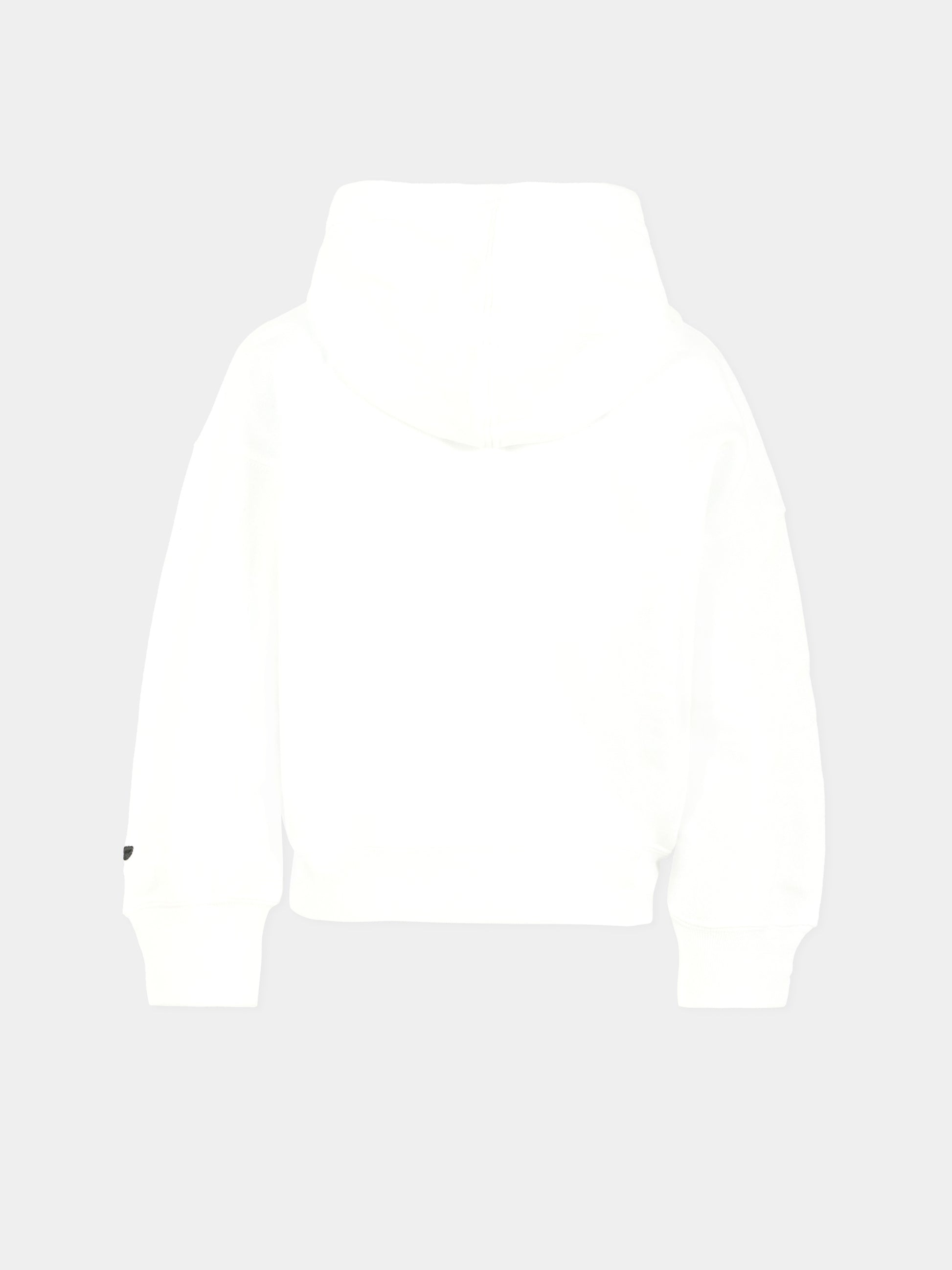 Felpa bianca per bambina con scritta,Abercrombie & Fitch,AF43AH82 43AH82 W1T