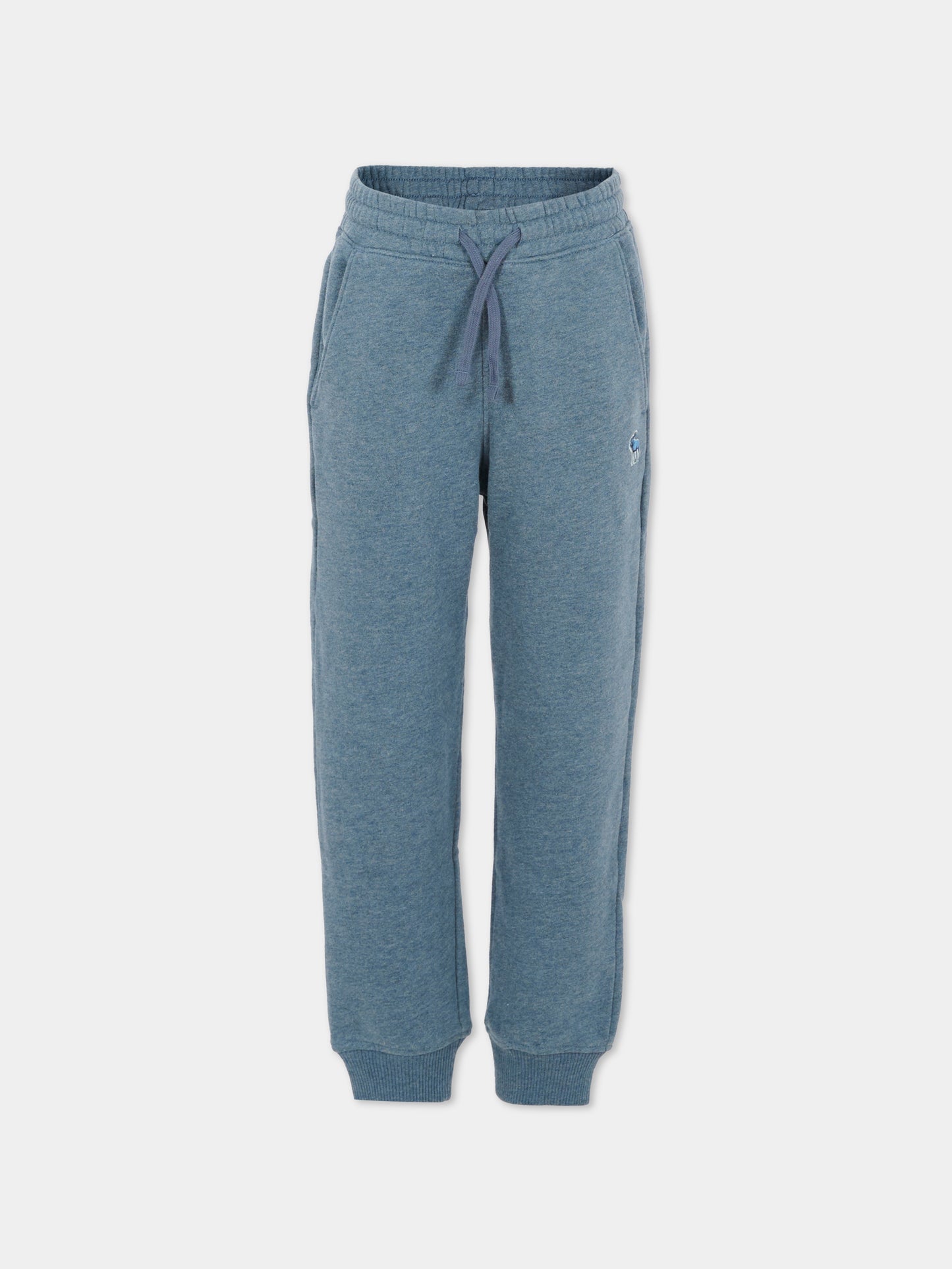 Pantaloni blu per bambino con ricamo,Abercrombie & Fitch,AF93AF14 93AF14 UGF