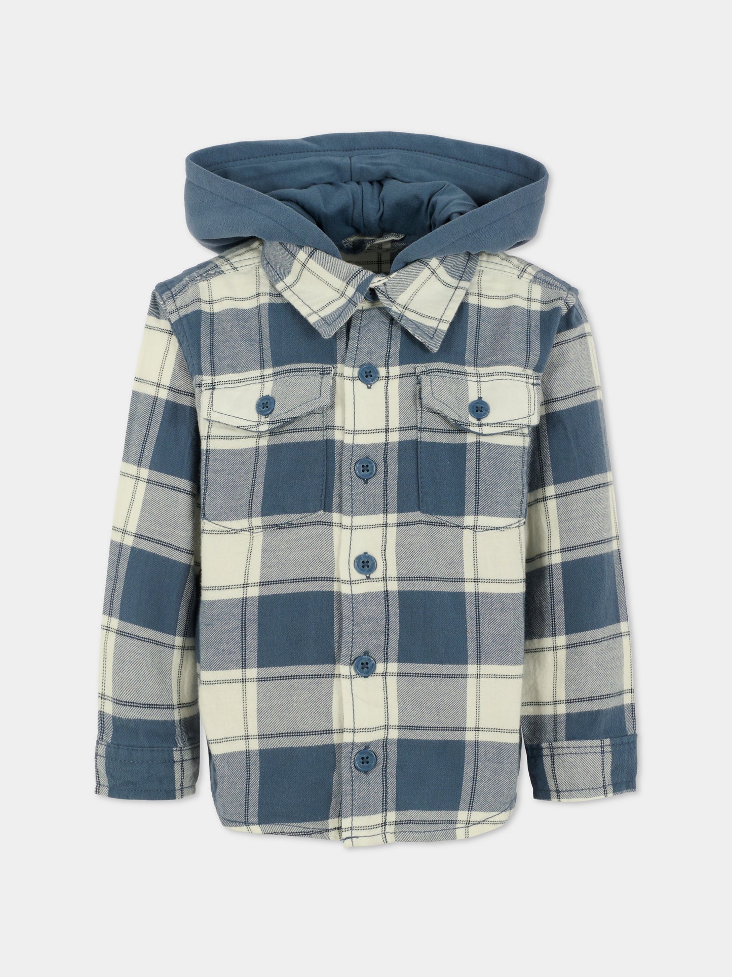 Camicia blu per bambino,Abercrombie & Fitch,AF93AF72 93AF72 C1E