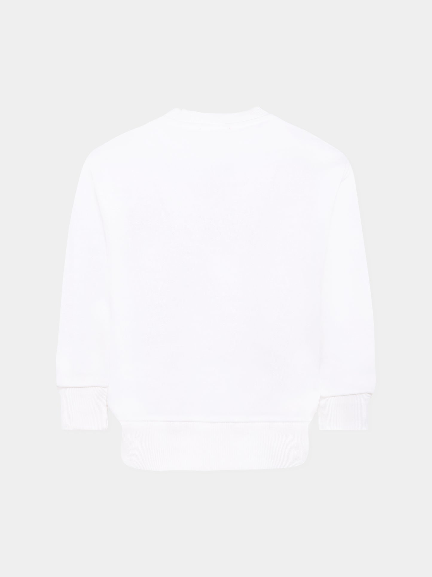 Felpa bianca per bambino con logo,Diesel,J02483-KYAZ3-K100