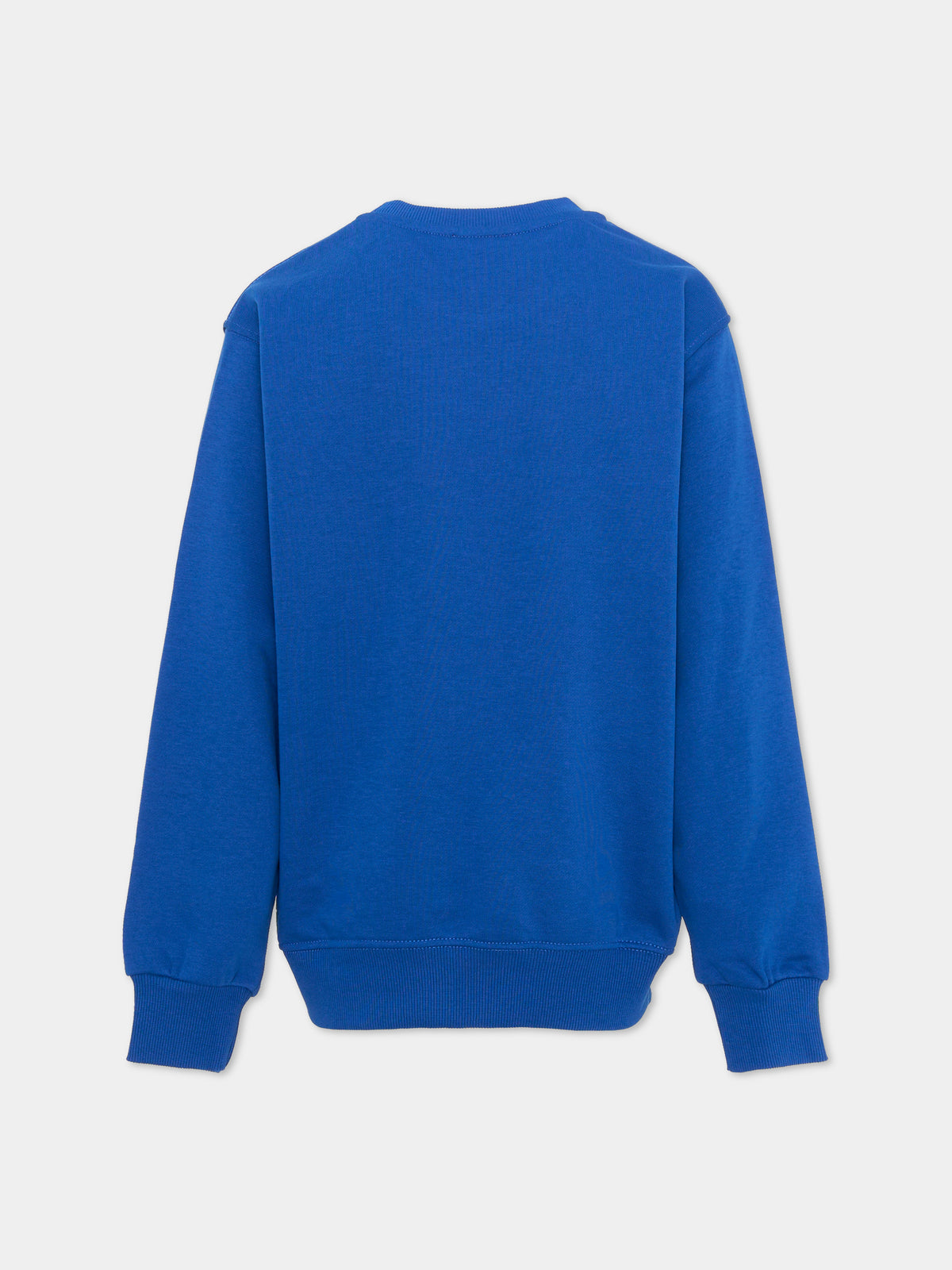 Blue sweatshirt for boy with logo