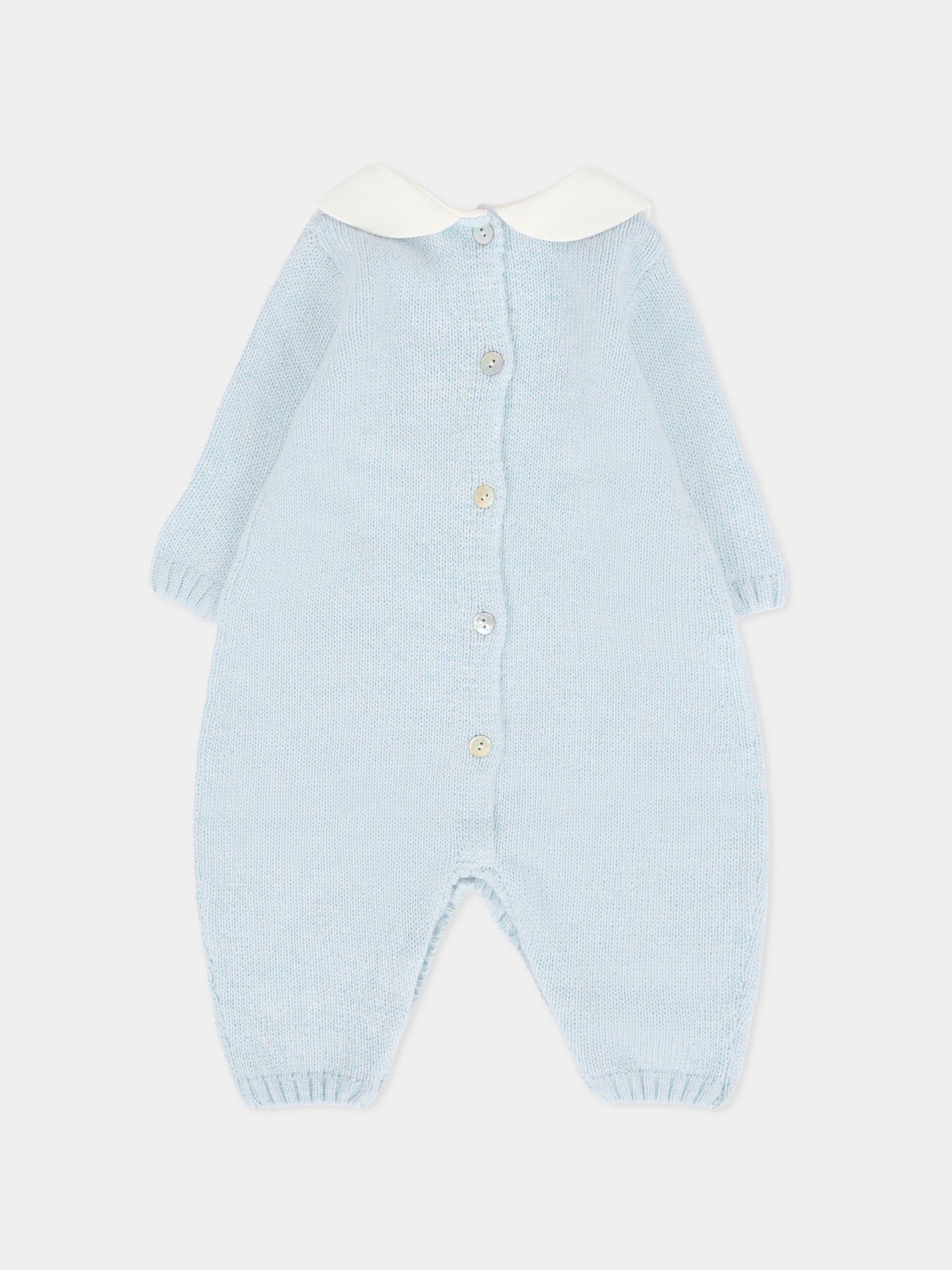 Tutina celeste per neonato con orsetti,J.o. Milano,561A1 CIELO