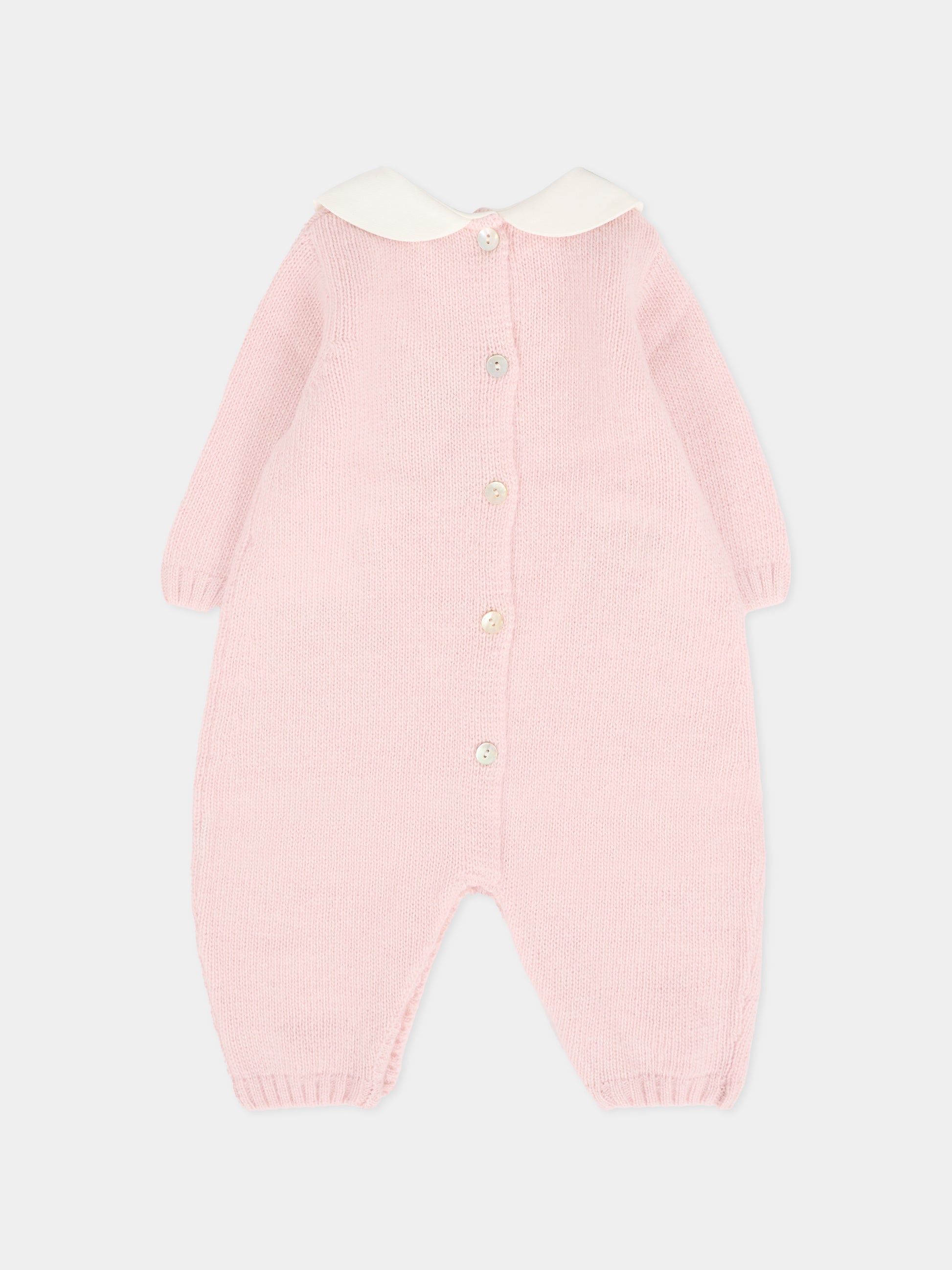Tutina rosa per neonata con orsetti,J.o. Milano,561A1 ROSA BABY