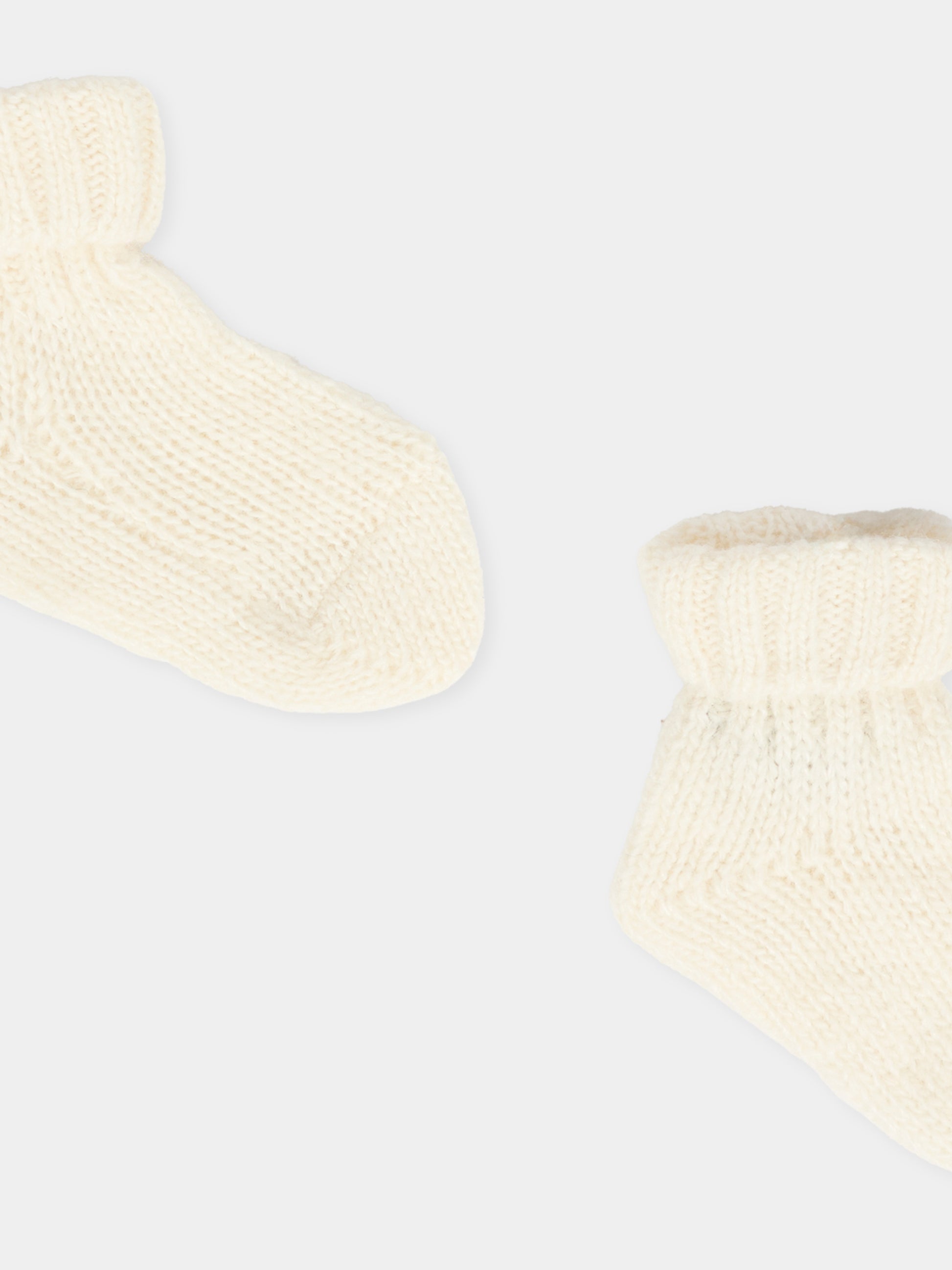 Calzini avorio per neonati,J.o. Milano,569Z2 PANNA