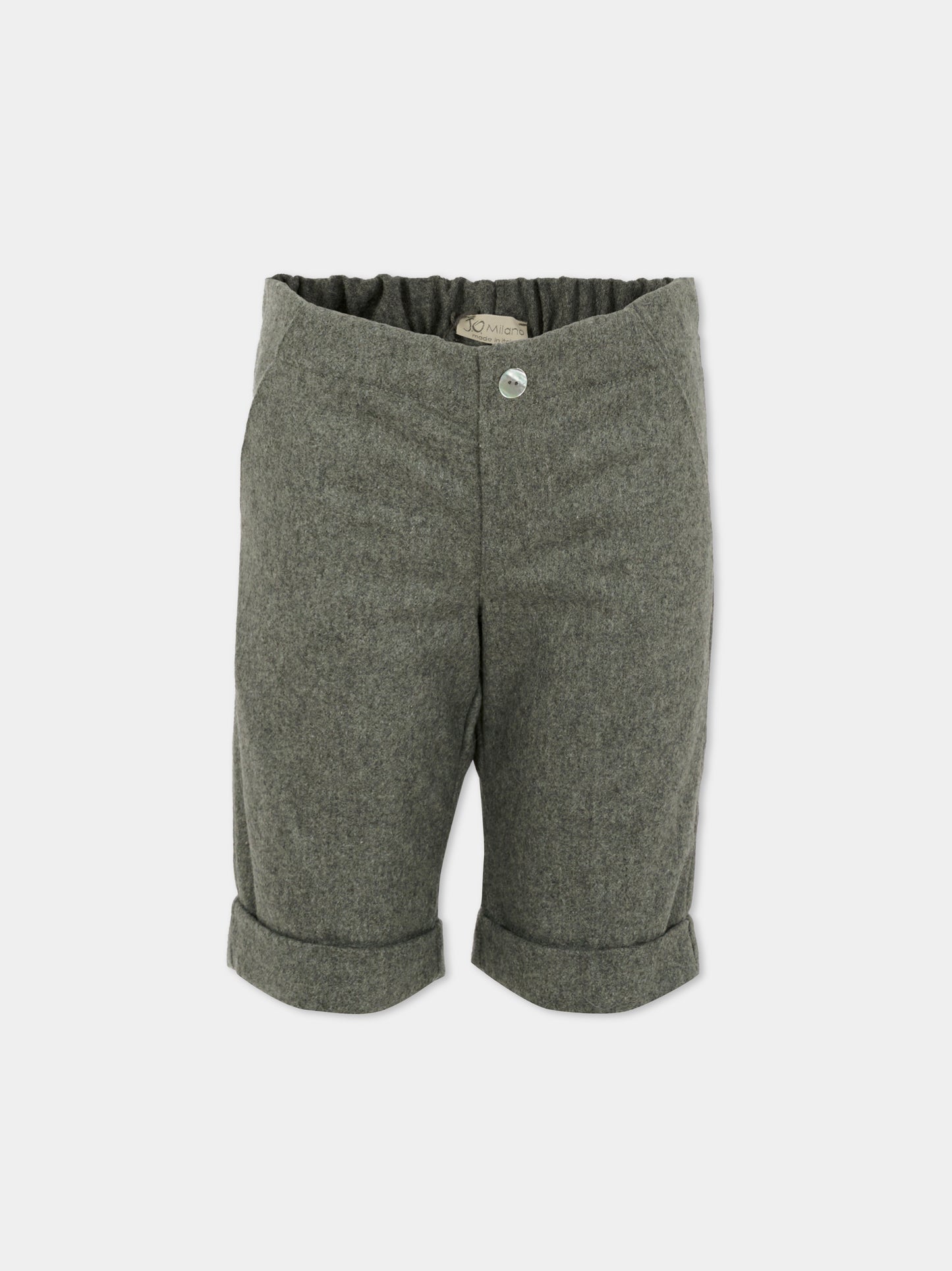 Shorts grigi per bambino,J.o. Milano,564Z1 GRIGIO