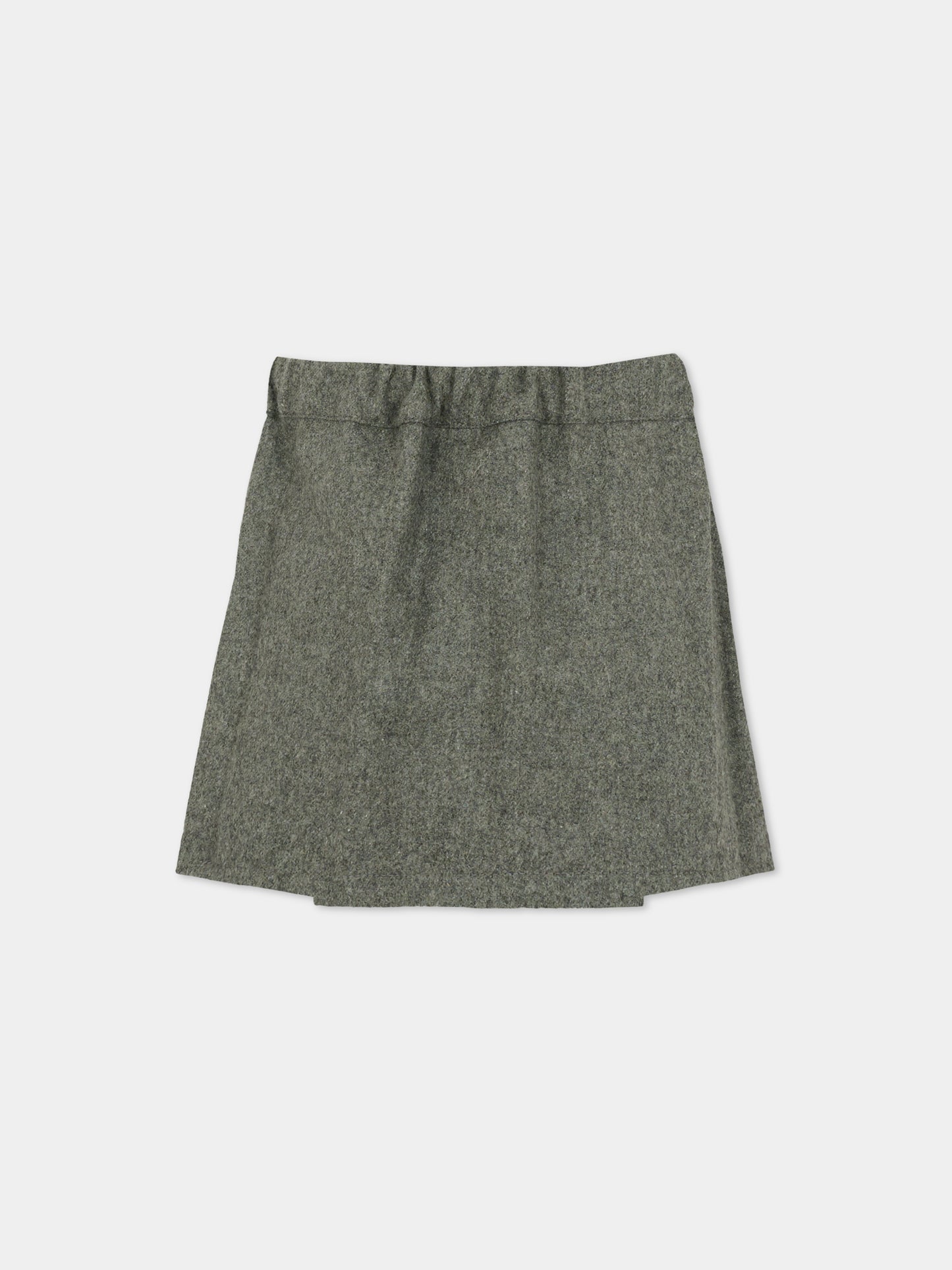 Gonna grigia per bambina,J.o. Milano,562X1 GRIGIO