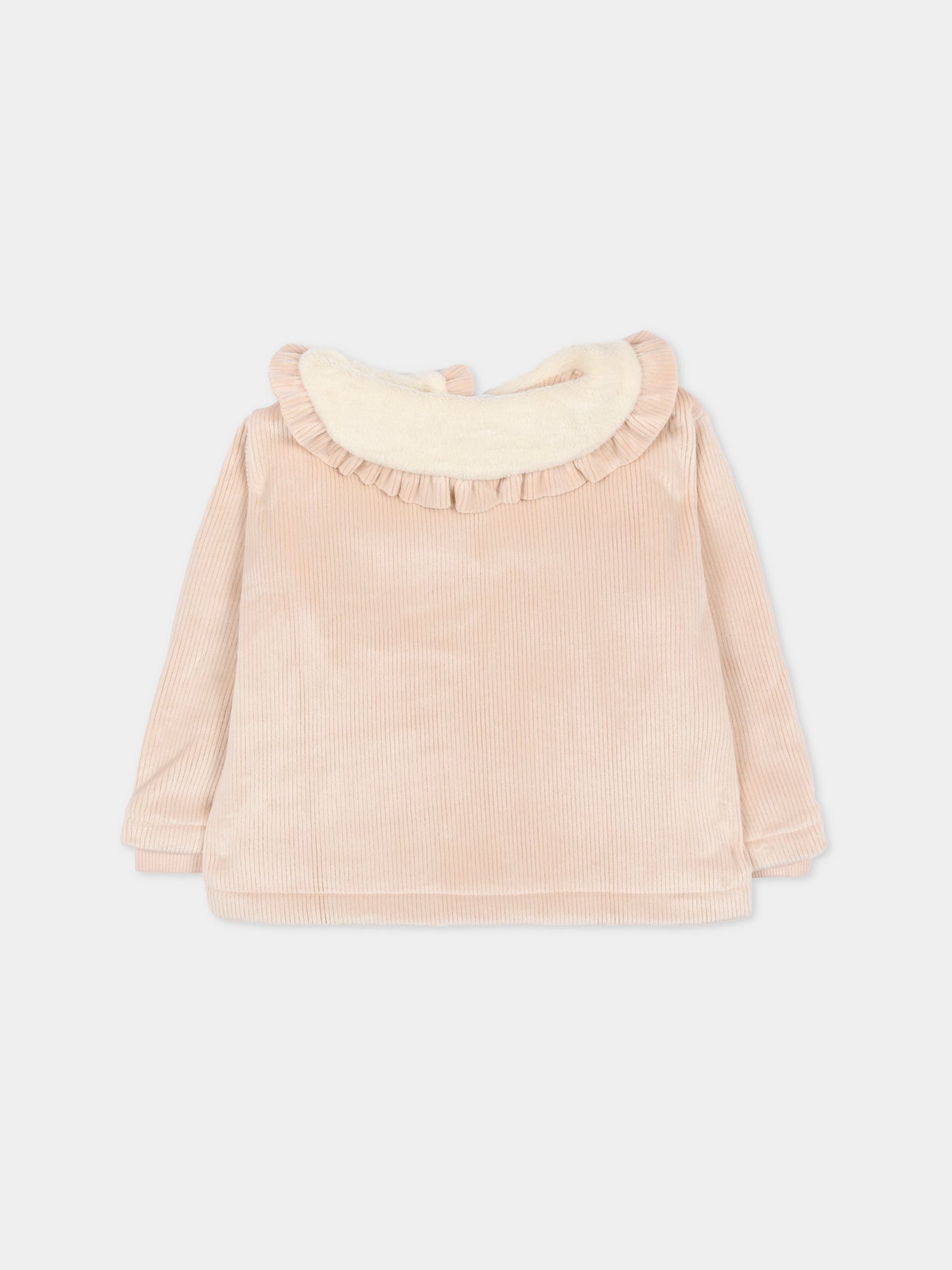 Giubbotto rosa per neonata,Bamboom,1034 VINTAGE PINK