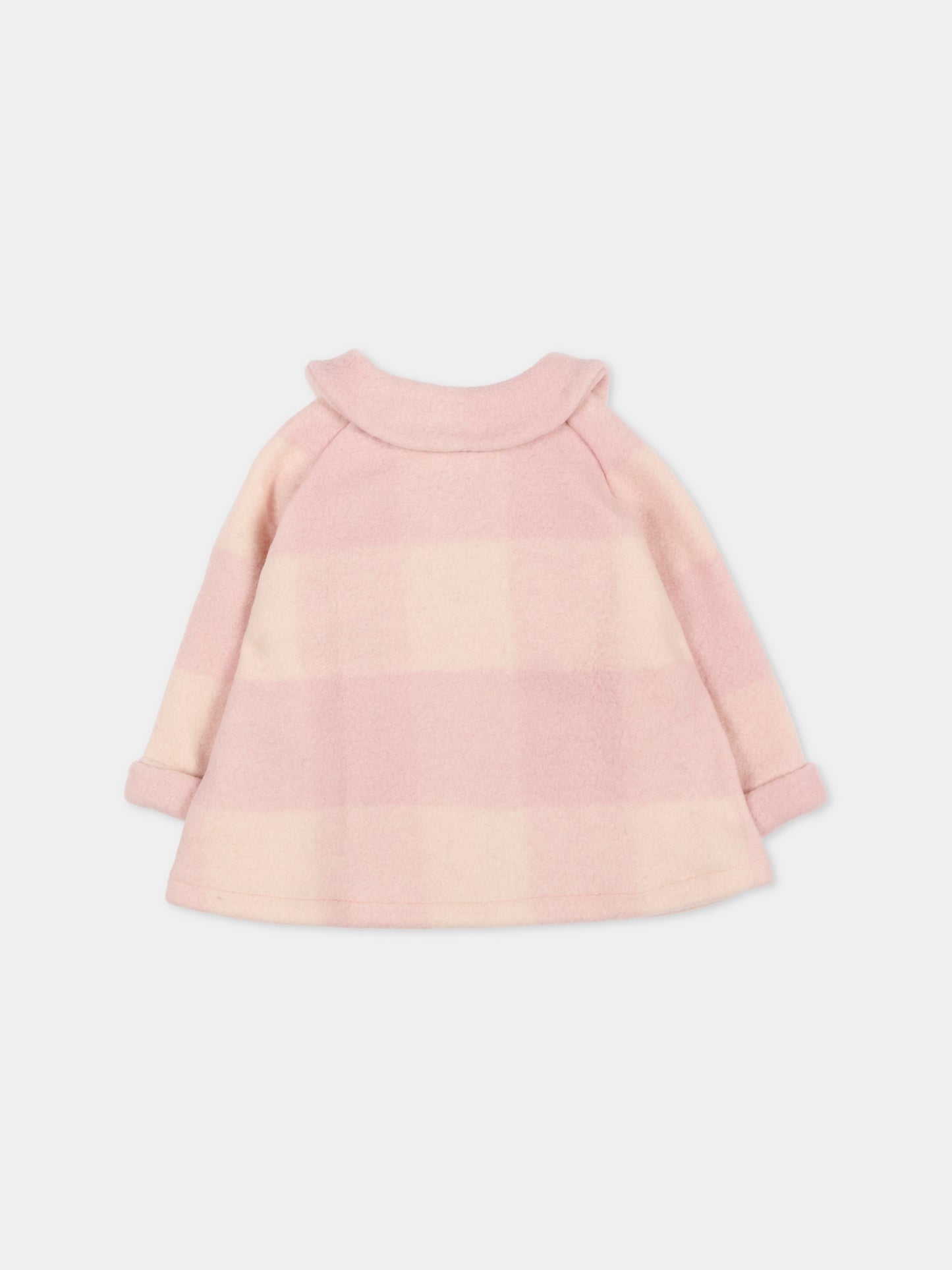 Cappotto rosa per neonata,Bamboom,1039 VINTAGE PINK