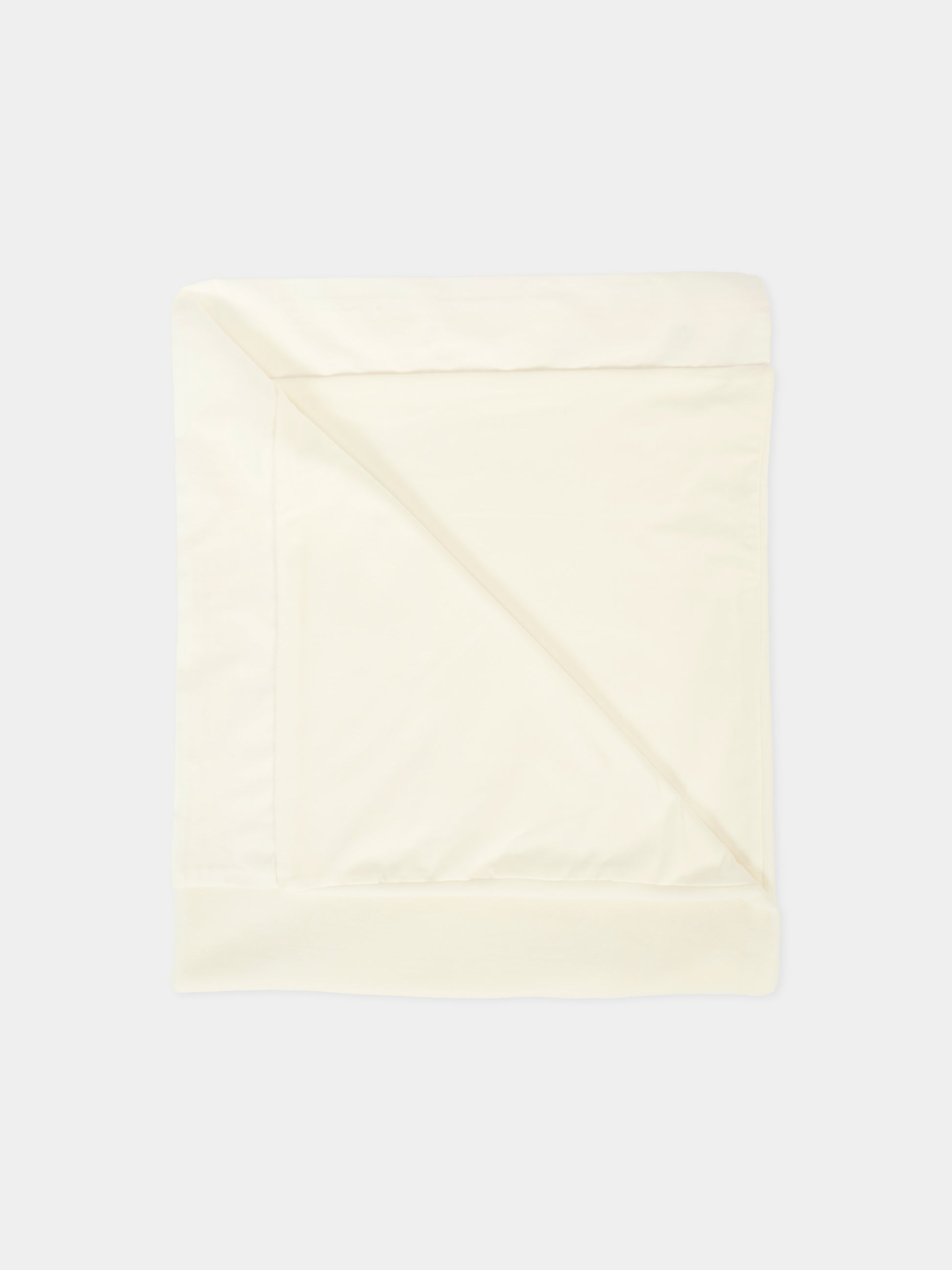 Coperta avorio per neonati con logo,Paz Rodríguez,031 39761 6060 T362