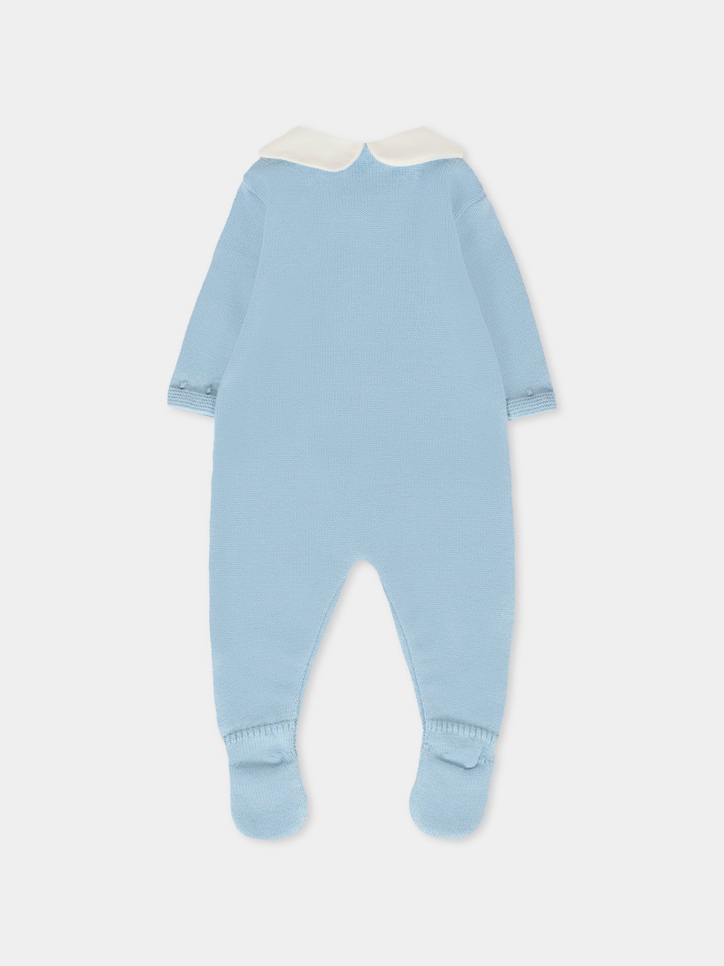 Tutina celeste per neonato con logo,Paz Rodríguez,005 123053 25 H94