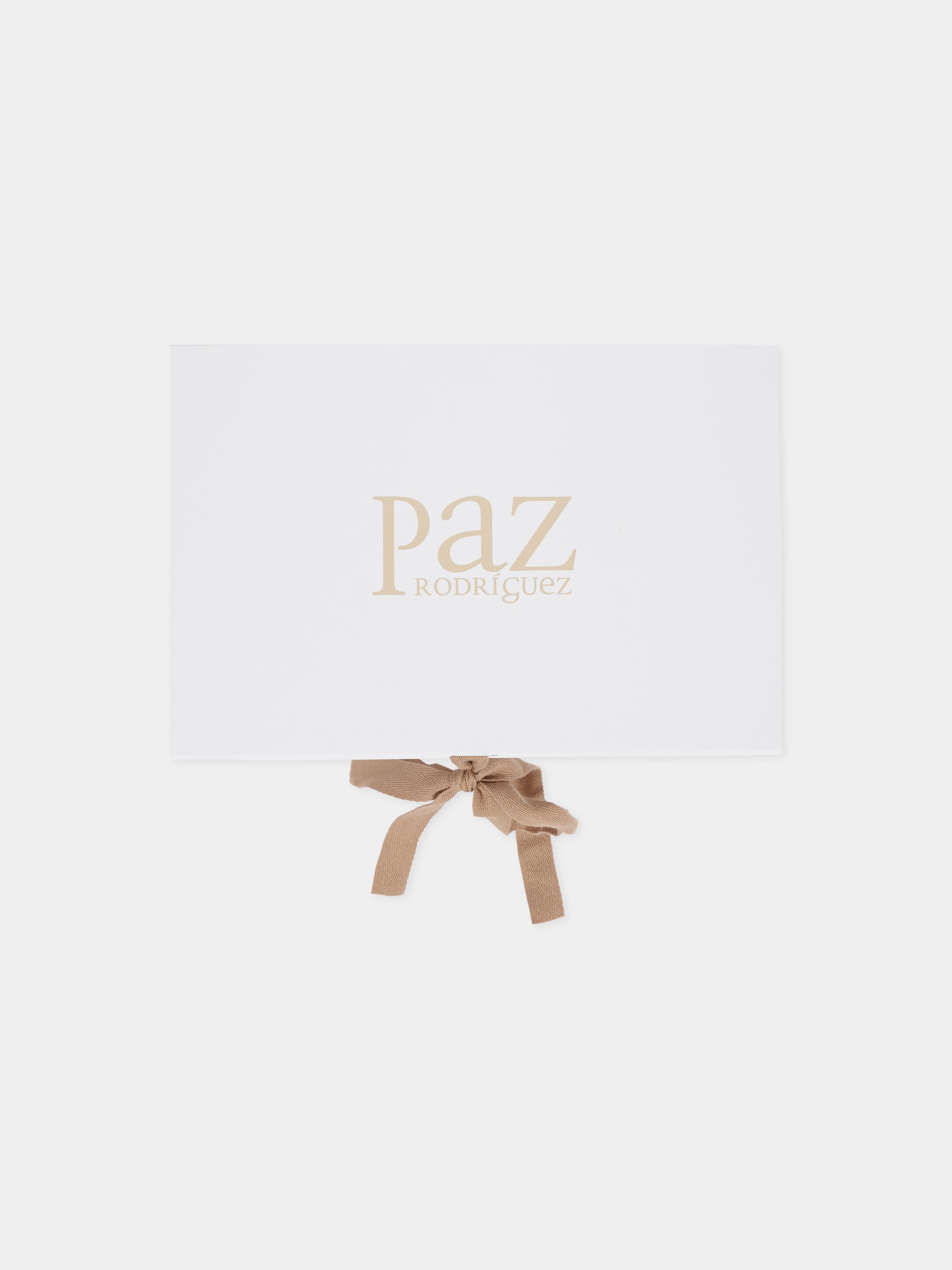 Completo nascita grigio per neonati con logo,Paz Rodríguez,303 122787 9001 H94