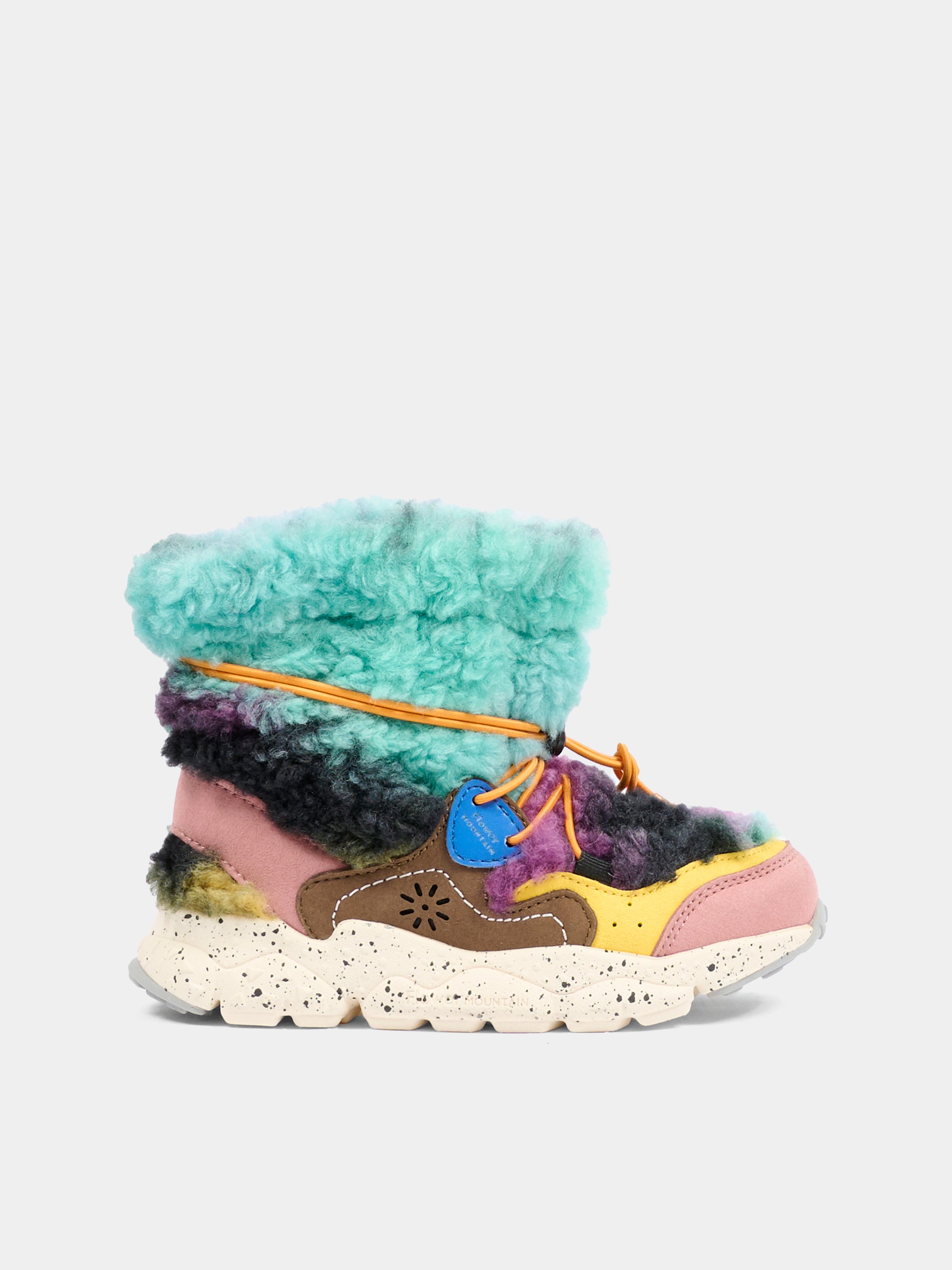 Stivaletti Kuki multicolor per bambini,Flower Mountain,0013001622 01 1M47