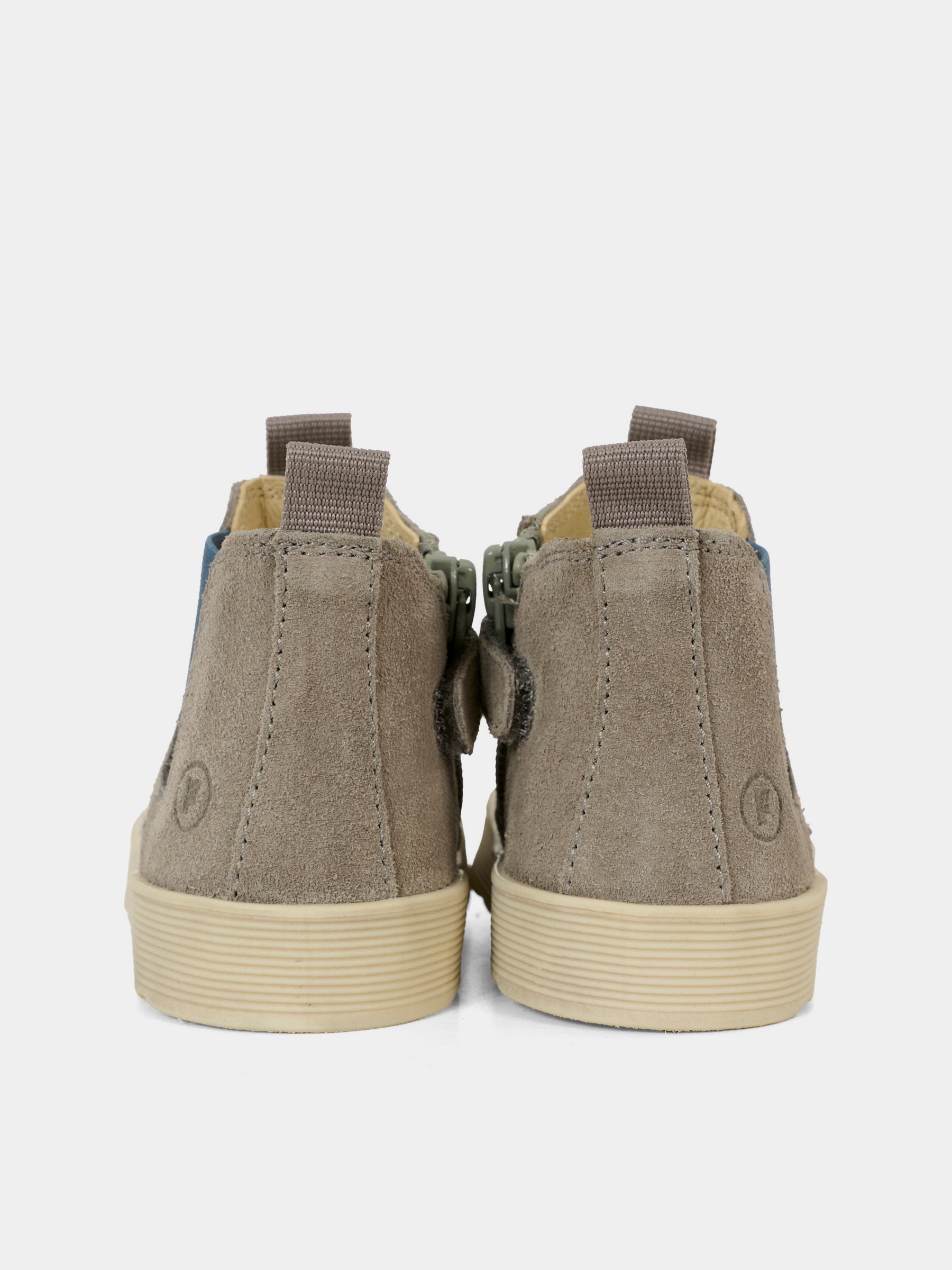 Sivaletti grigi per bambino con logo,Falcotto,0012501860 14 1B10