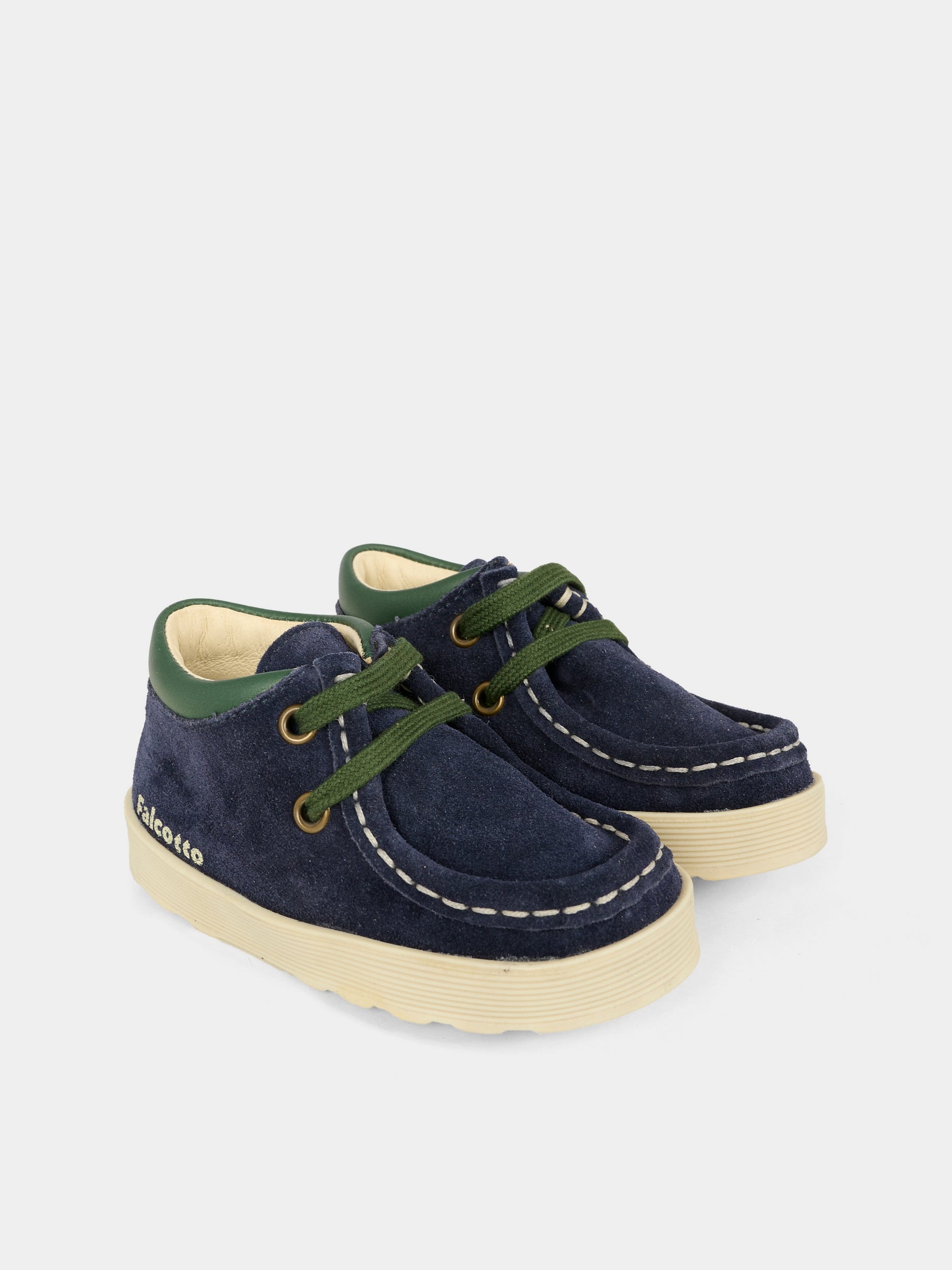 Cappello verde per bambino con logo,Falcotto,0012017172 05 2C56