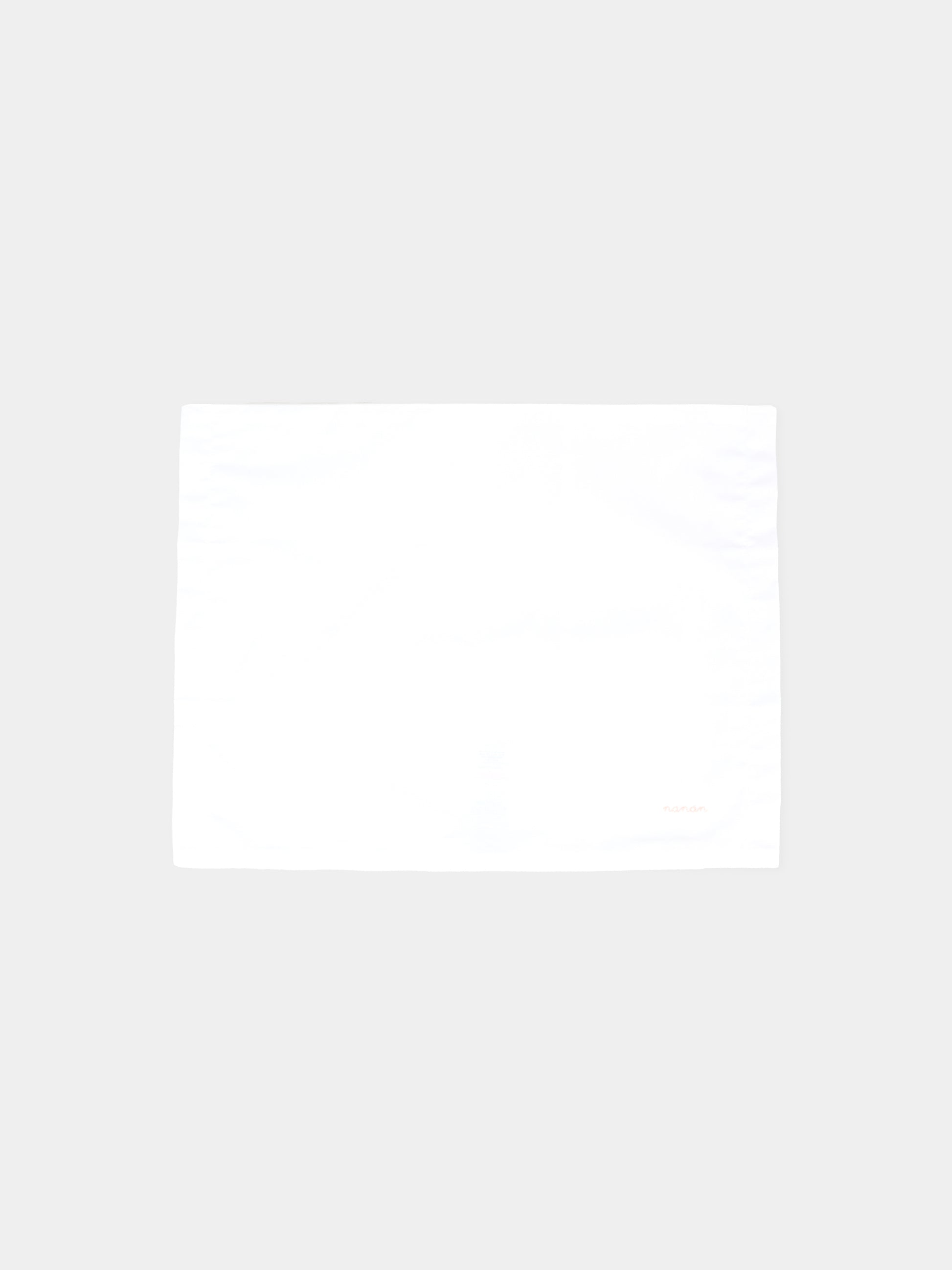 Set lenzuola bianco per neonata con ape e logo,Nanán,I25007R