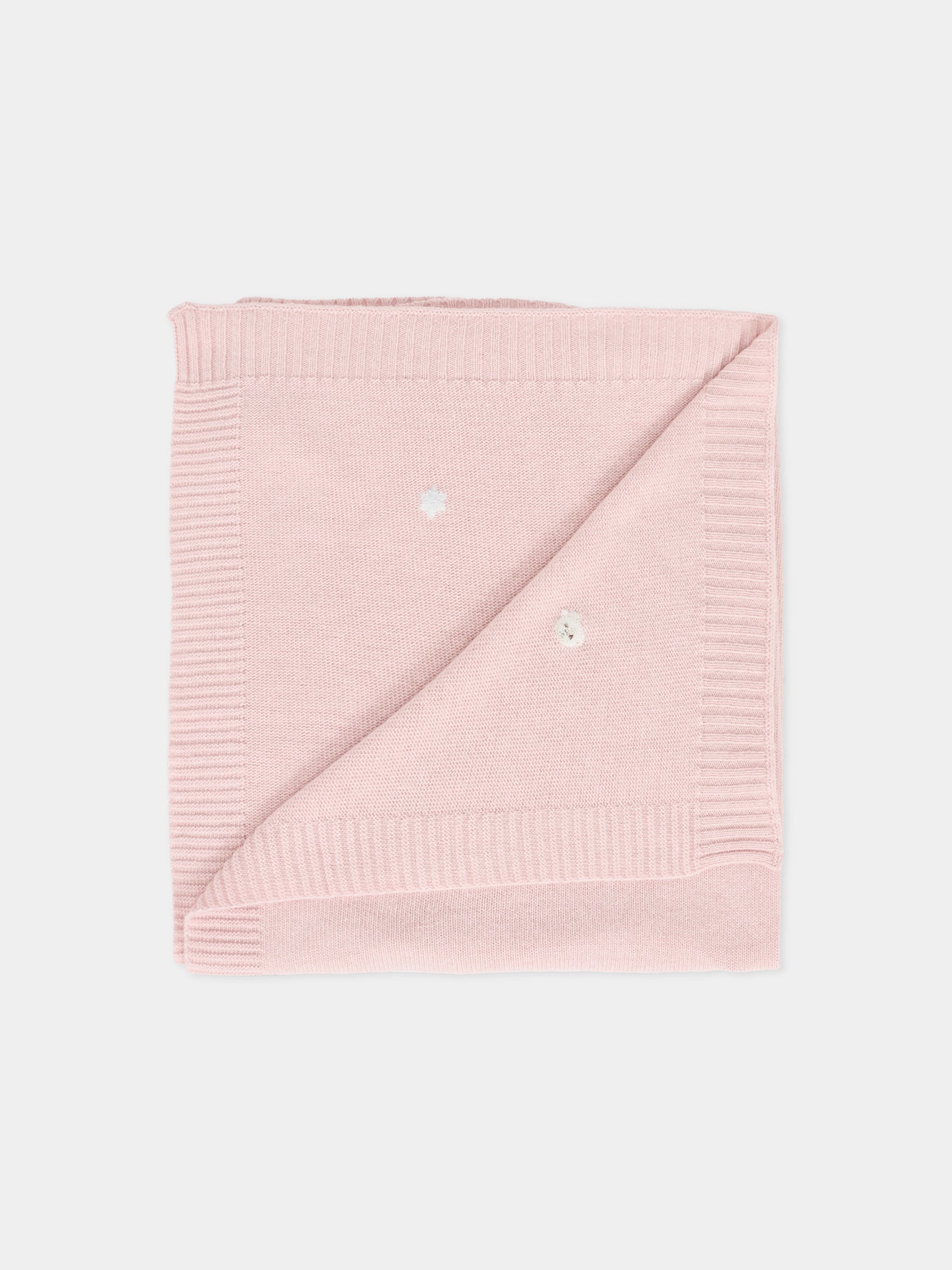 Coperta rosa per neonata con ape,Nanán,I25012R