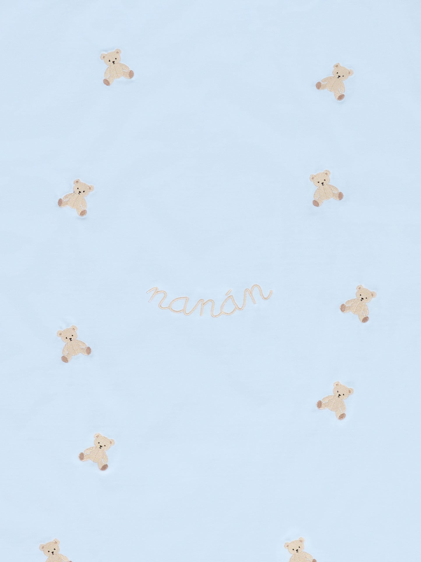 Coperta celeste per neonato con orsetti,Nanán,I25020A