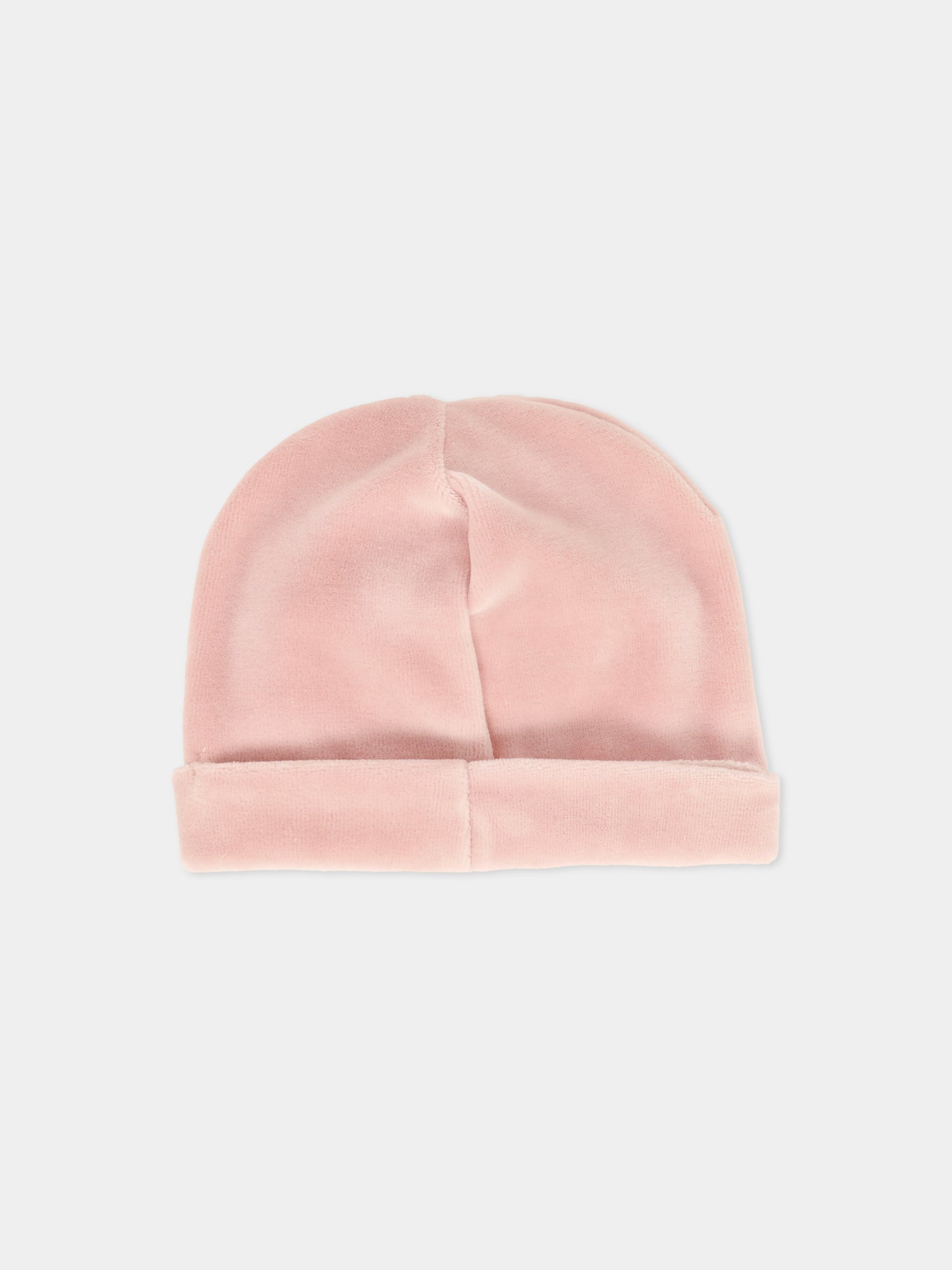 Cappello rosa per neonata con logo,Nanán,I25434R