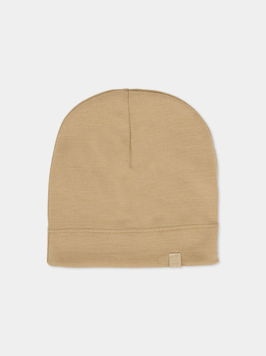 Berretto beige per neonati,Bamboom,1077 MOCHA SAND
