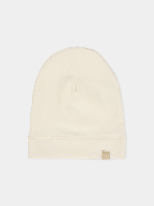 Berretto avorio per neonati,Bamboom,1077 WARM WHITE