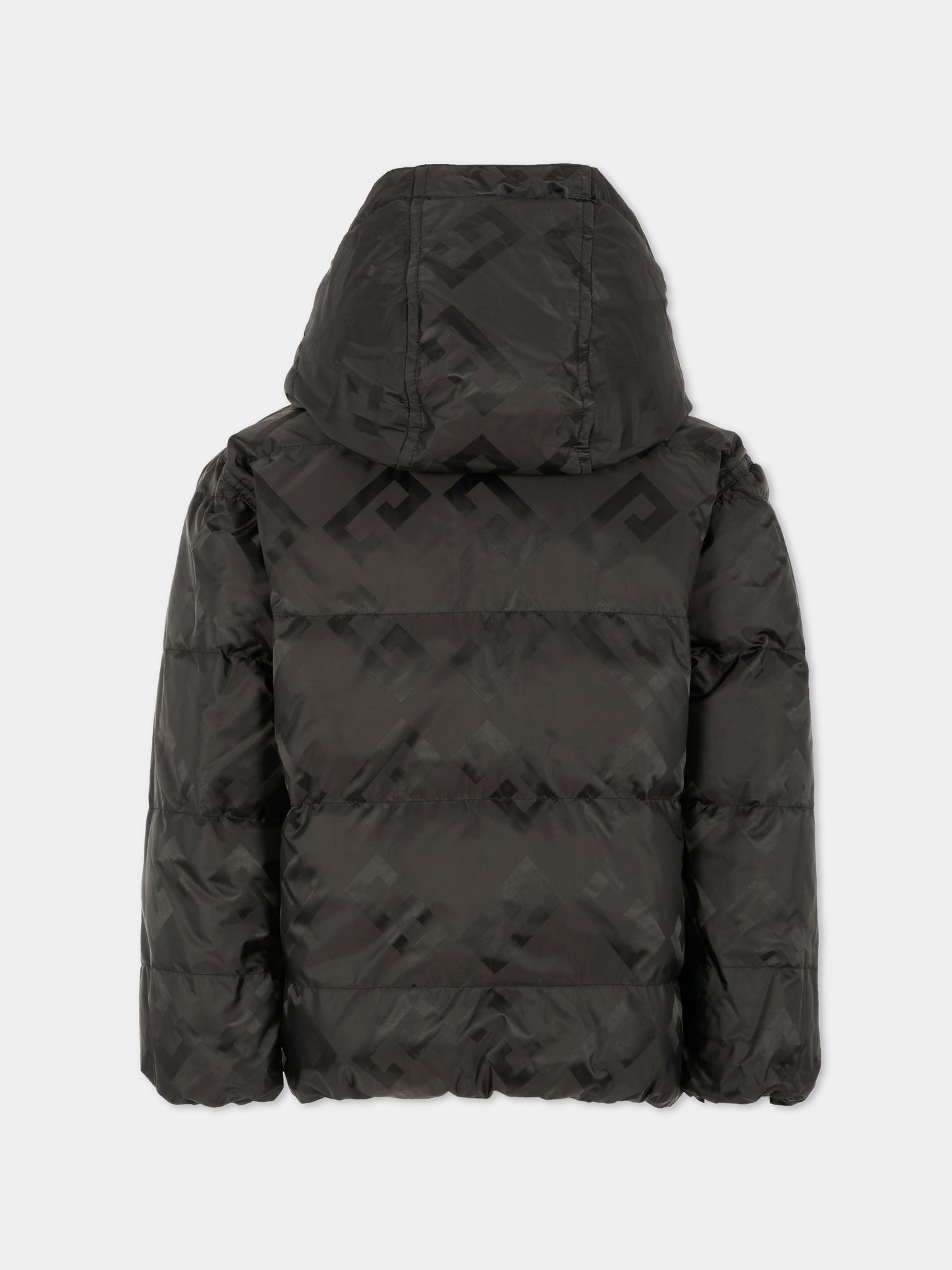 Piumino reversibile nero per bambini con motivo 4G,Givenchy Kids,H30931 09B