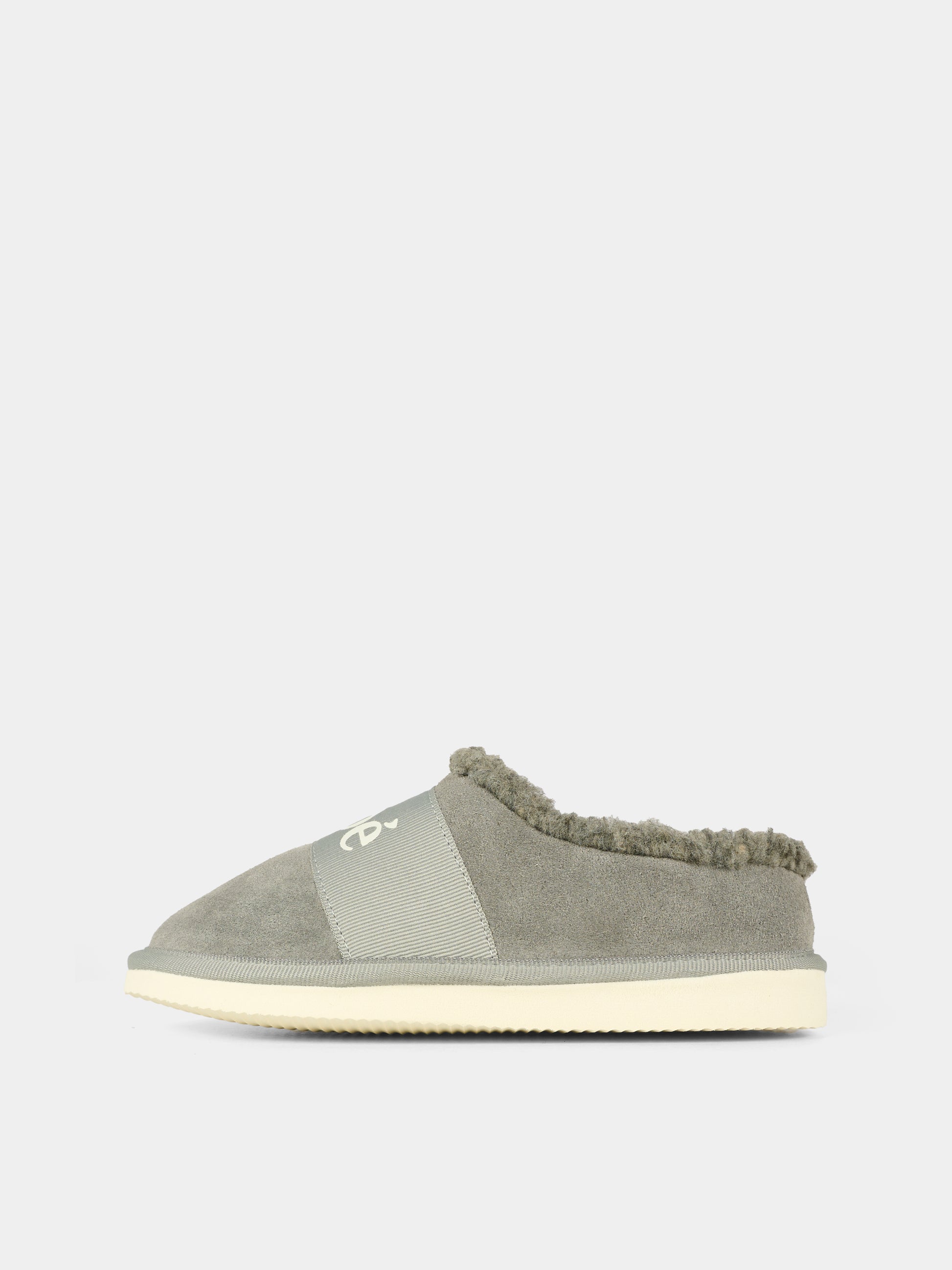 Sabot grigi per bambina con logo,Chloé Kids,C20692 047