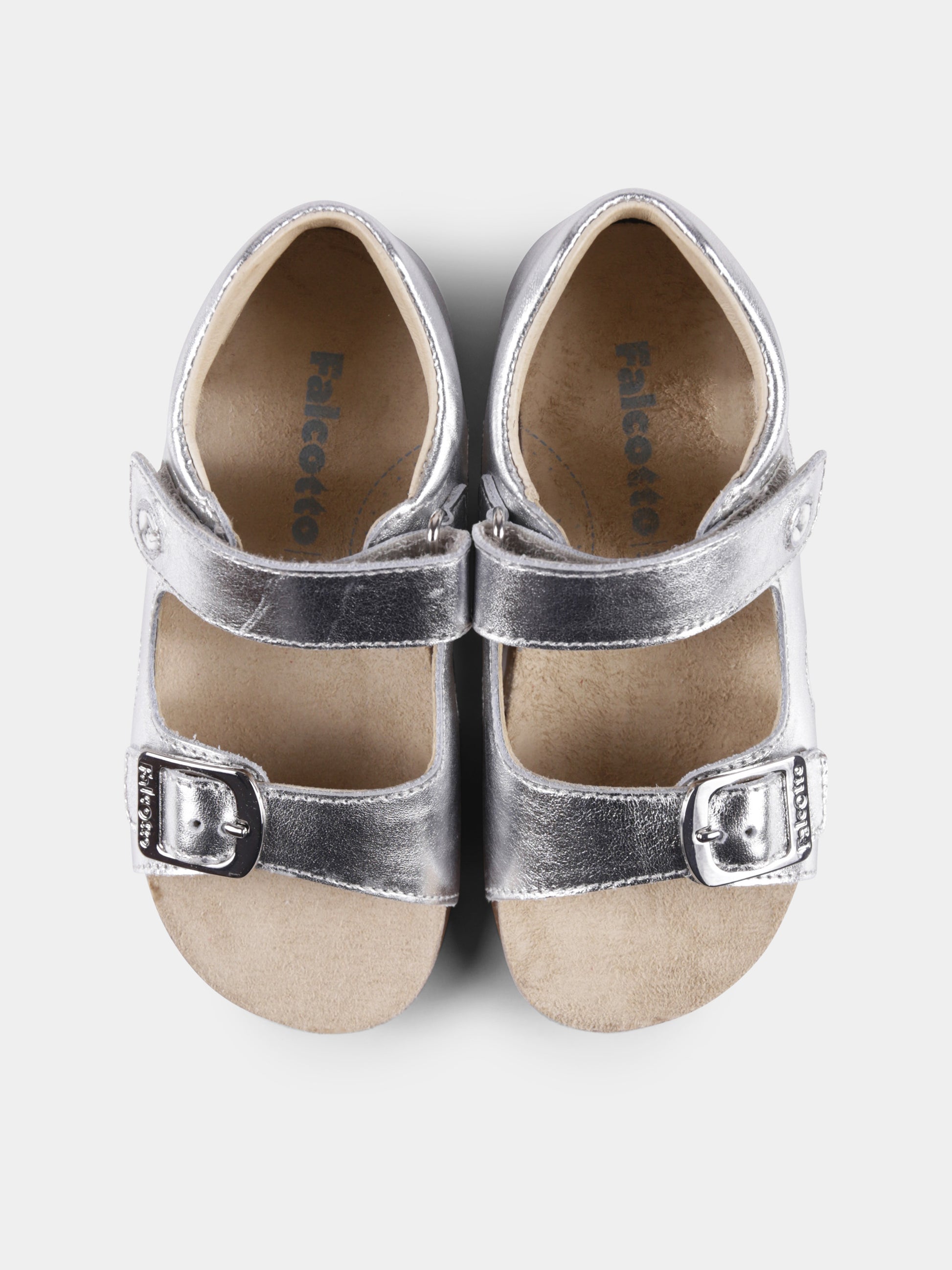 Sandali Bea argento per neonata e bambina,Falcotto,001 1500737 02 0Q04 BEA