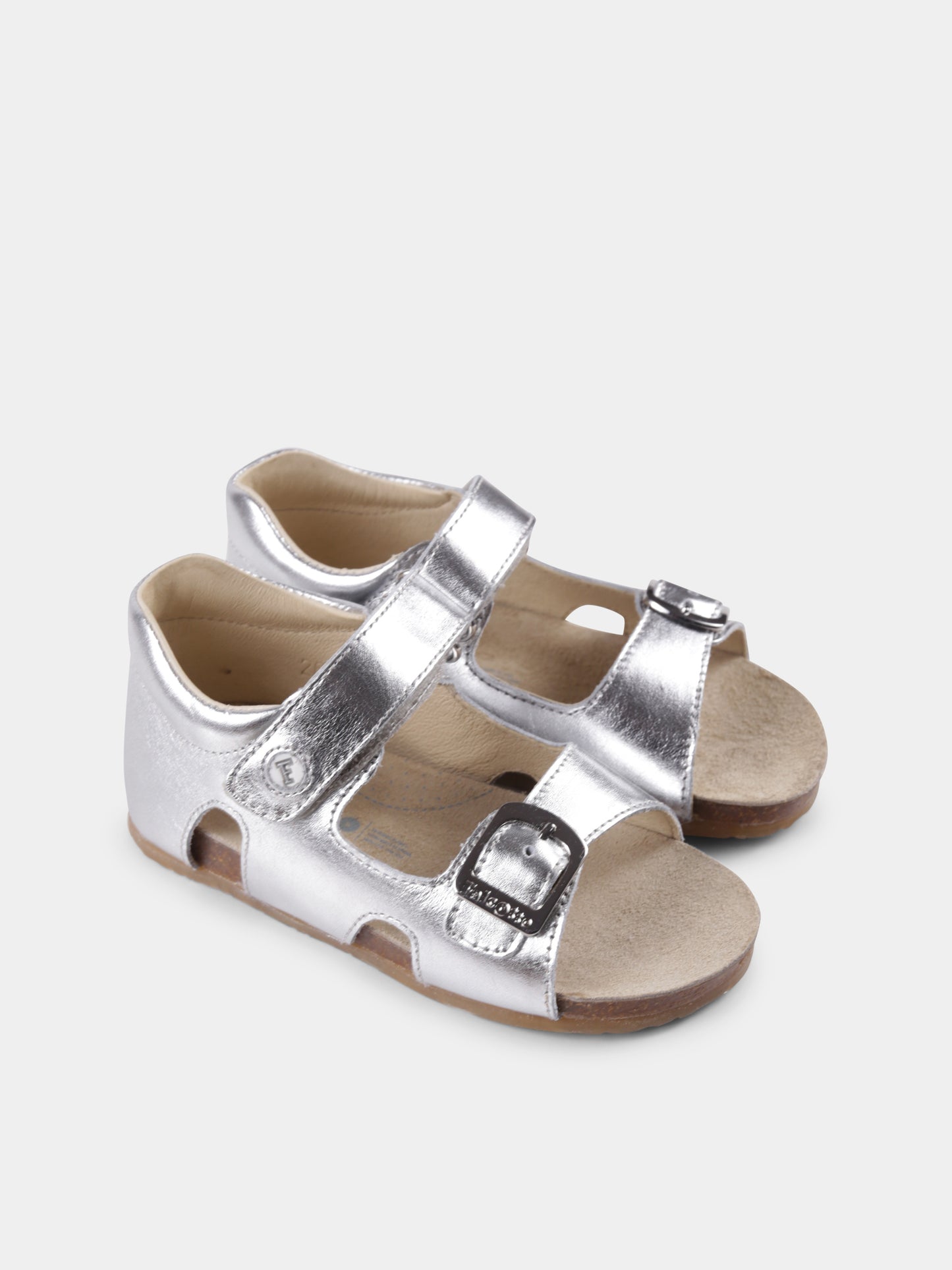 Sandali Bea argento per neonata e bambina,Falcotto,001 1500737 02 0Q04 BEA