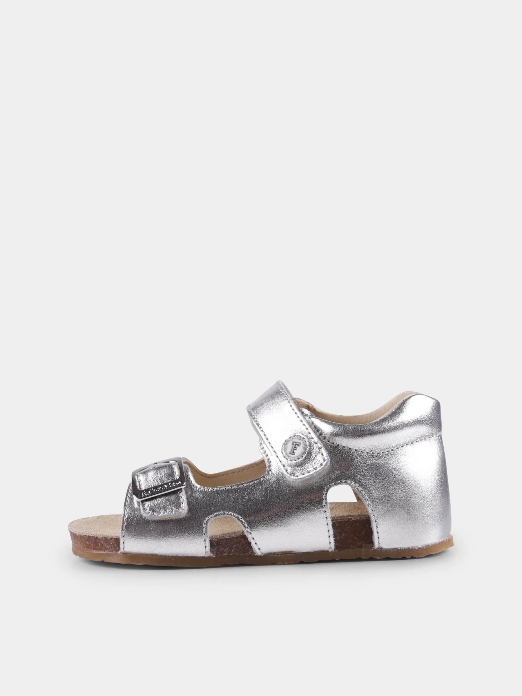 Sandali Bea argento per neonata e bambina,Falcotto,001 1500737 02 0Q04 BEA