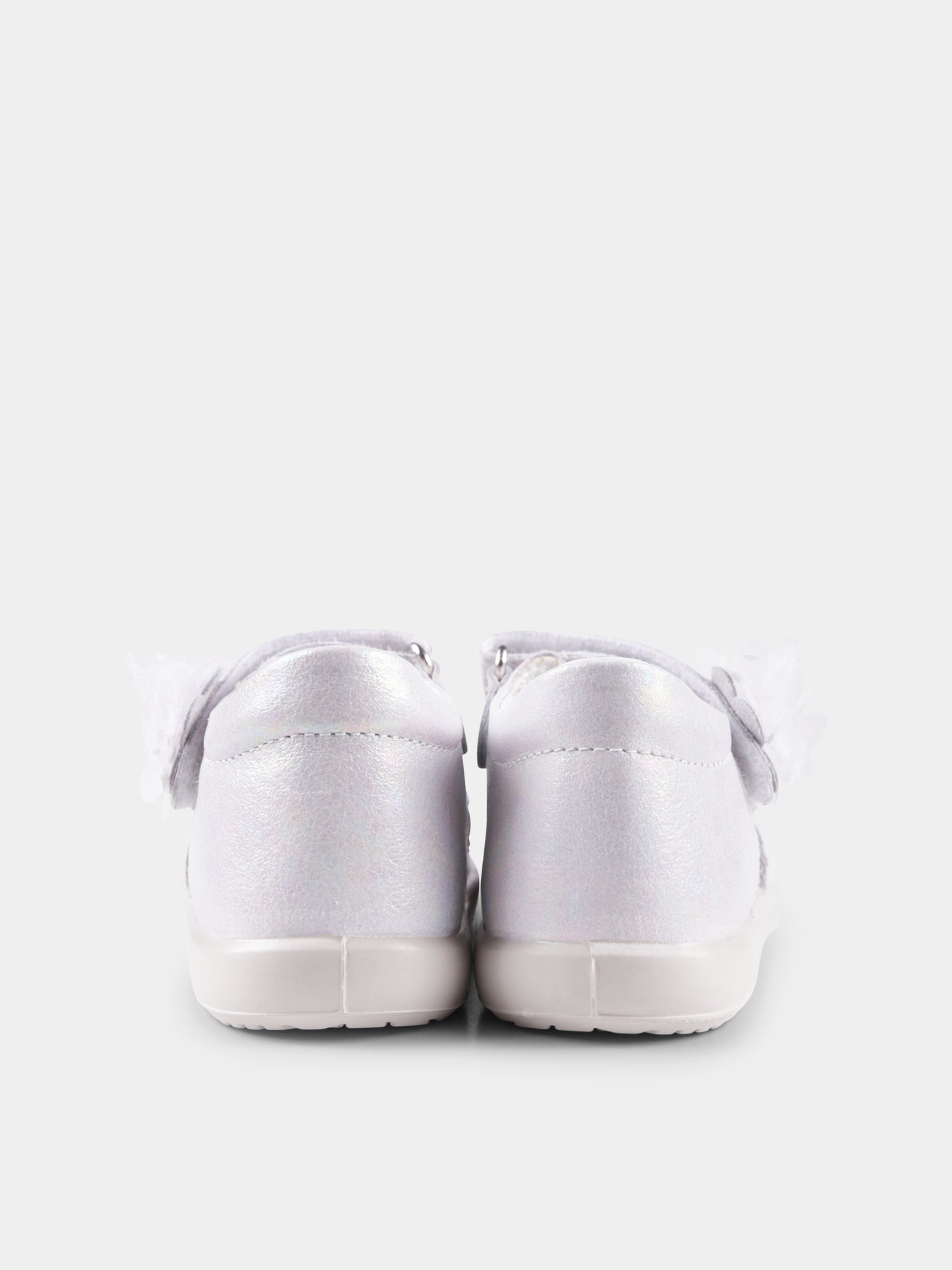 White sandals for baby girl and girl