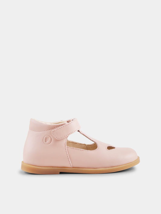 Pink shoes for baby girl and girl