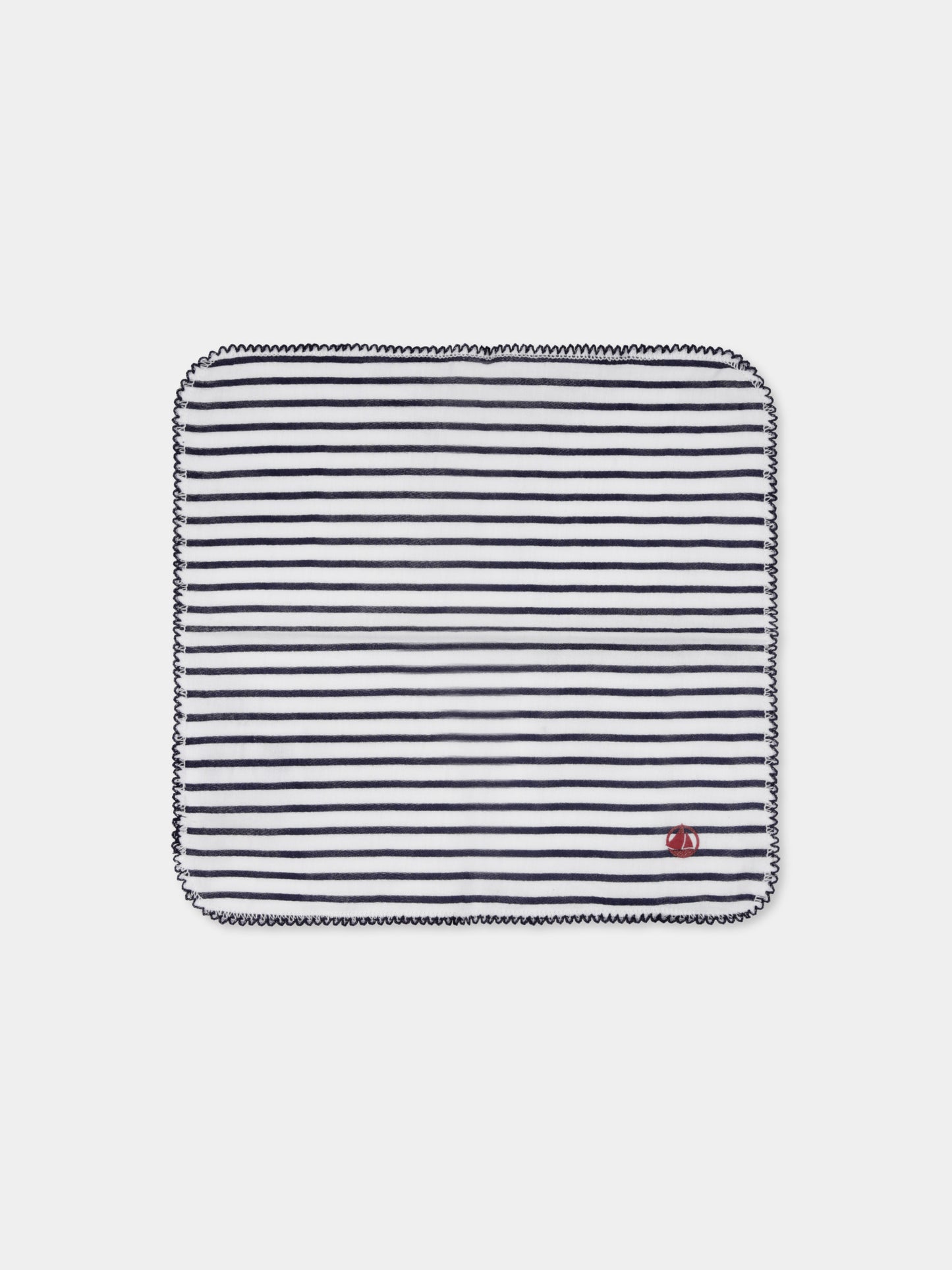 Set mussole multicolor per neonati con cuori e righe,Petit Bateau,A0ASJ 00