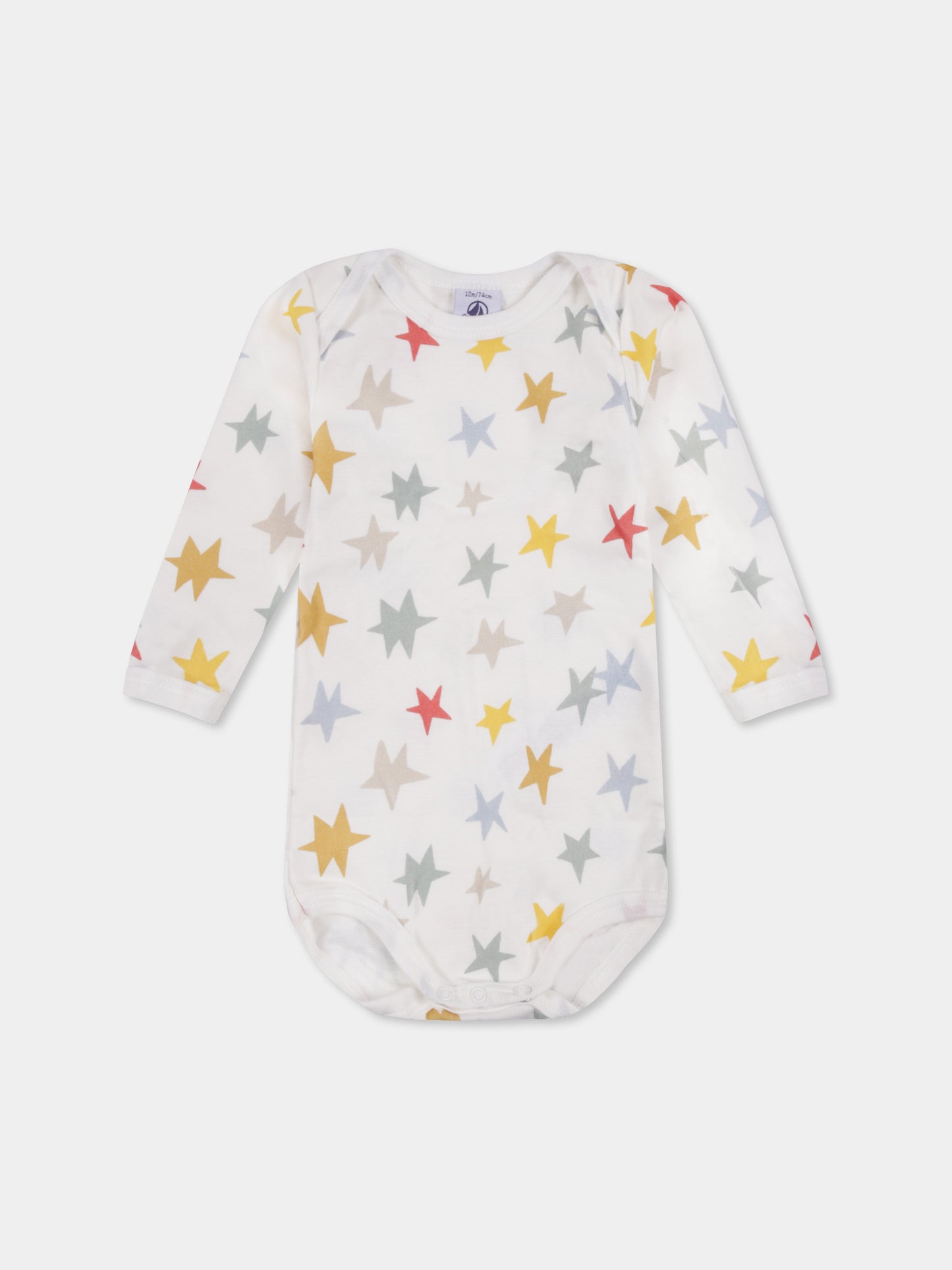 Set body multicolor per neonati con stampa spazio,Petit Bateau,A0BGU 00