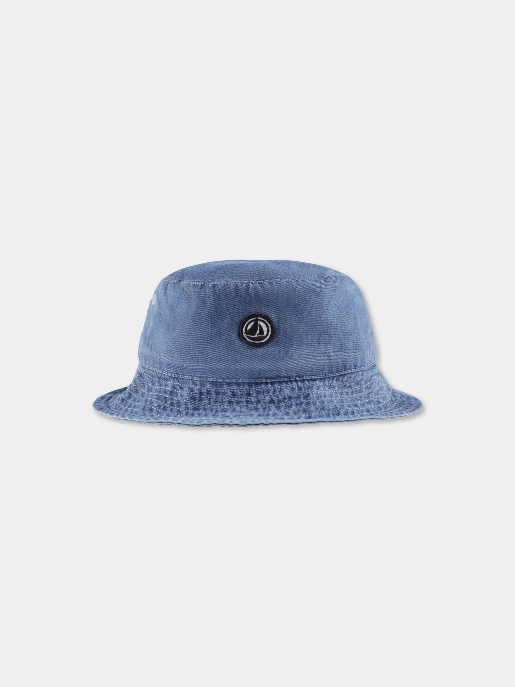 Blue cloche for boy with logo,Petit Bateau,A09ID 01