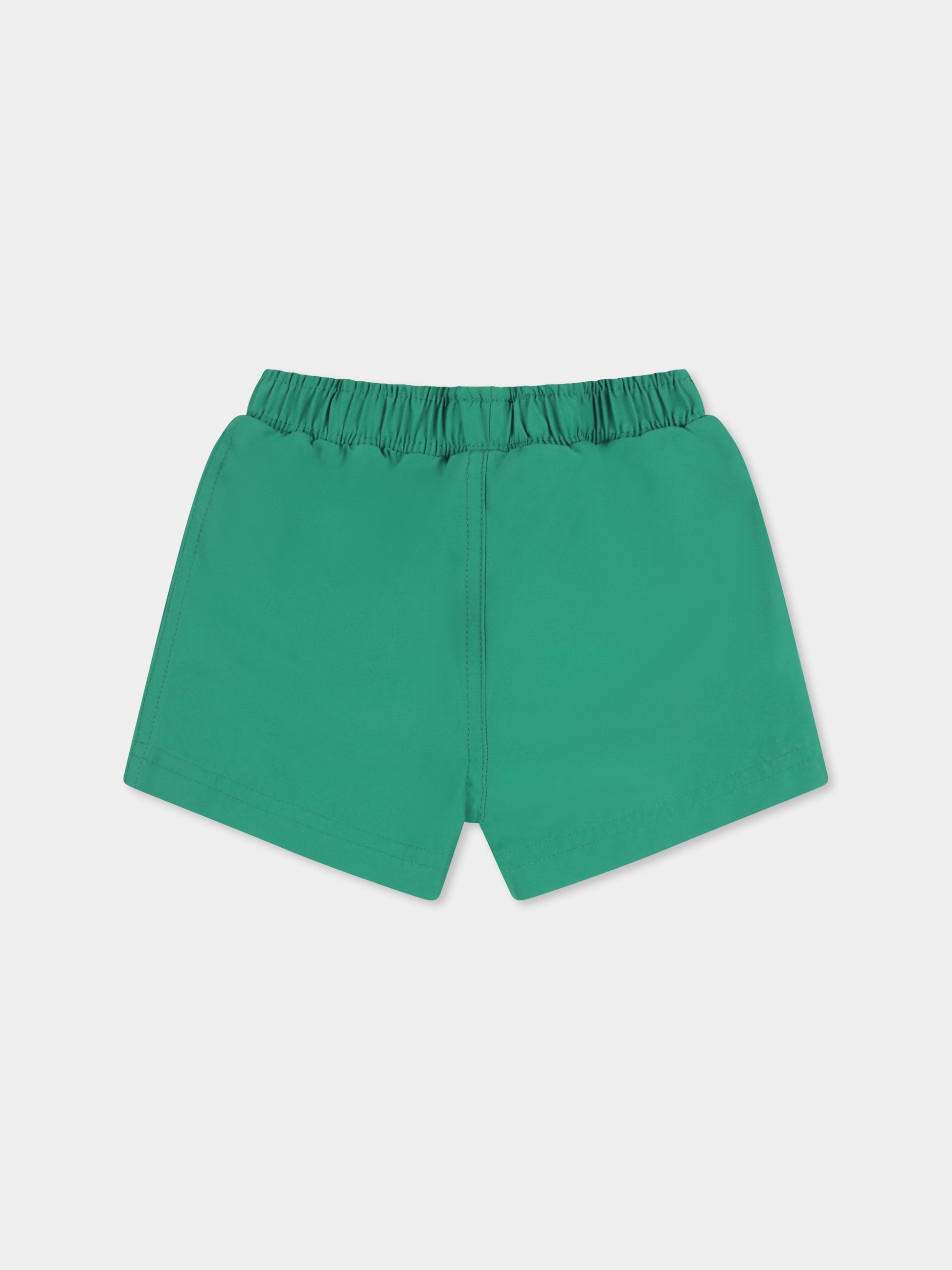 Boxer mare verde per neonato con logo,Petit Bateau,A09UB 01