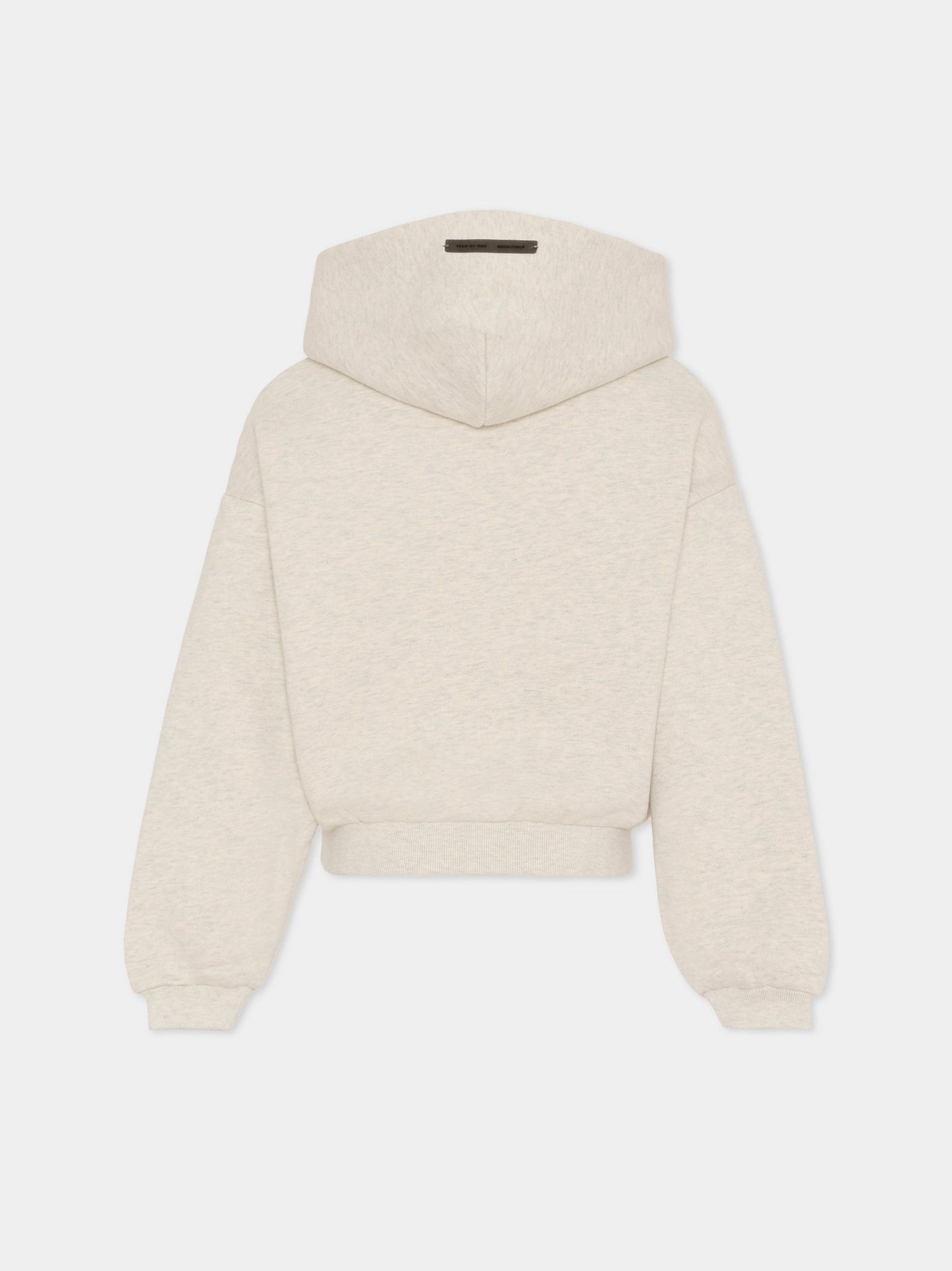 Felpa grigia per bambini con logo,Fear Of God Essentials,785HO252041K OATMEAL HEATHER