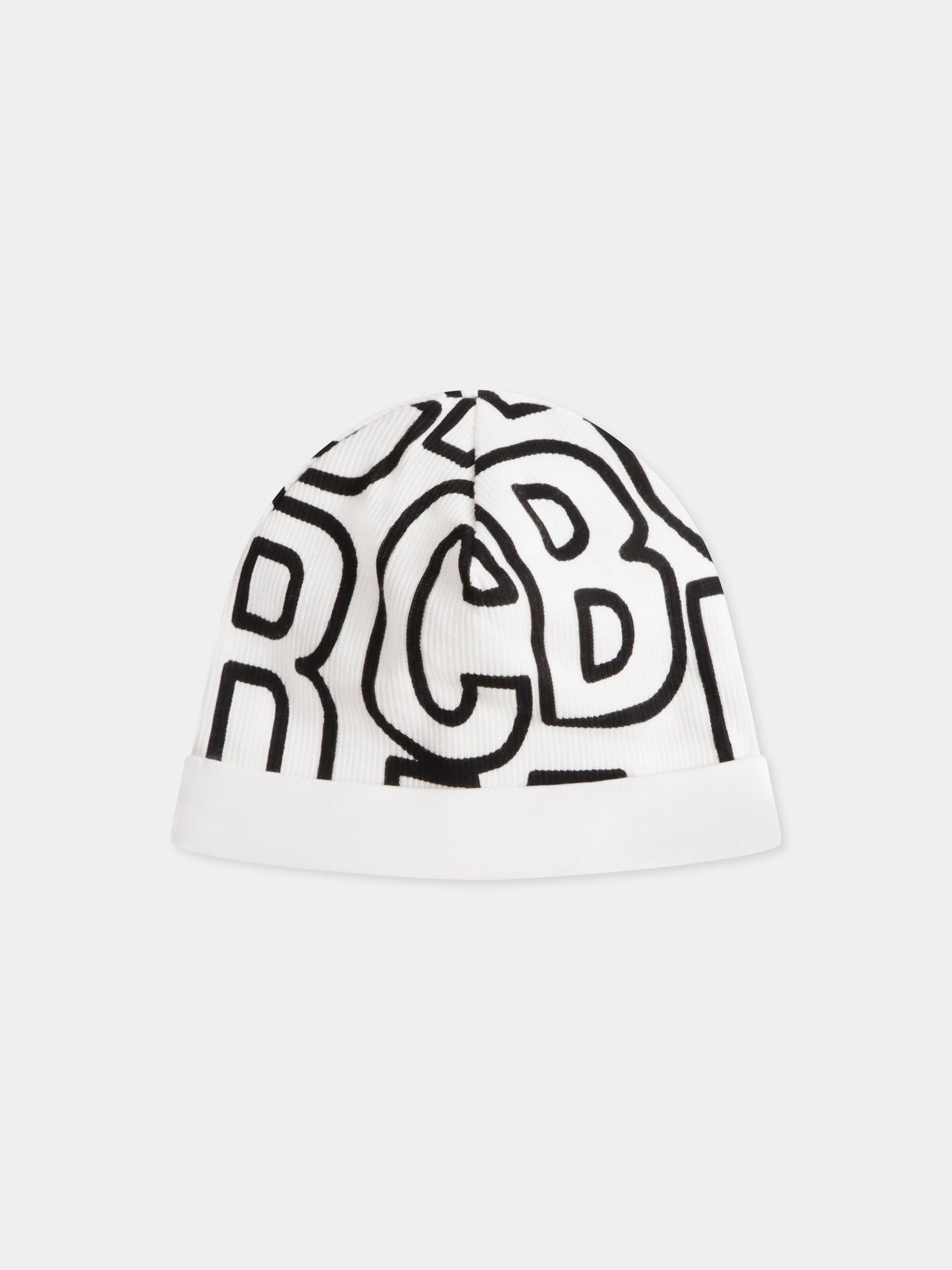 Set tutina avorio per neonati con logo all over,Marc Jacobs,W60554 126