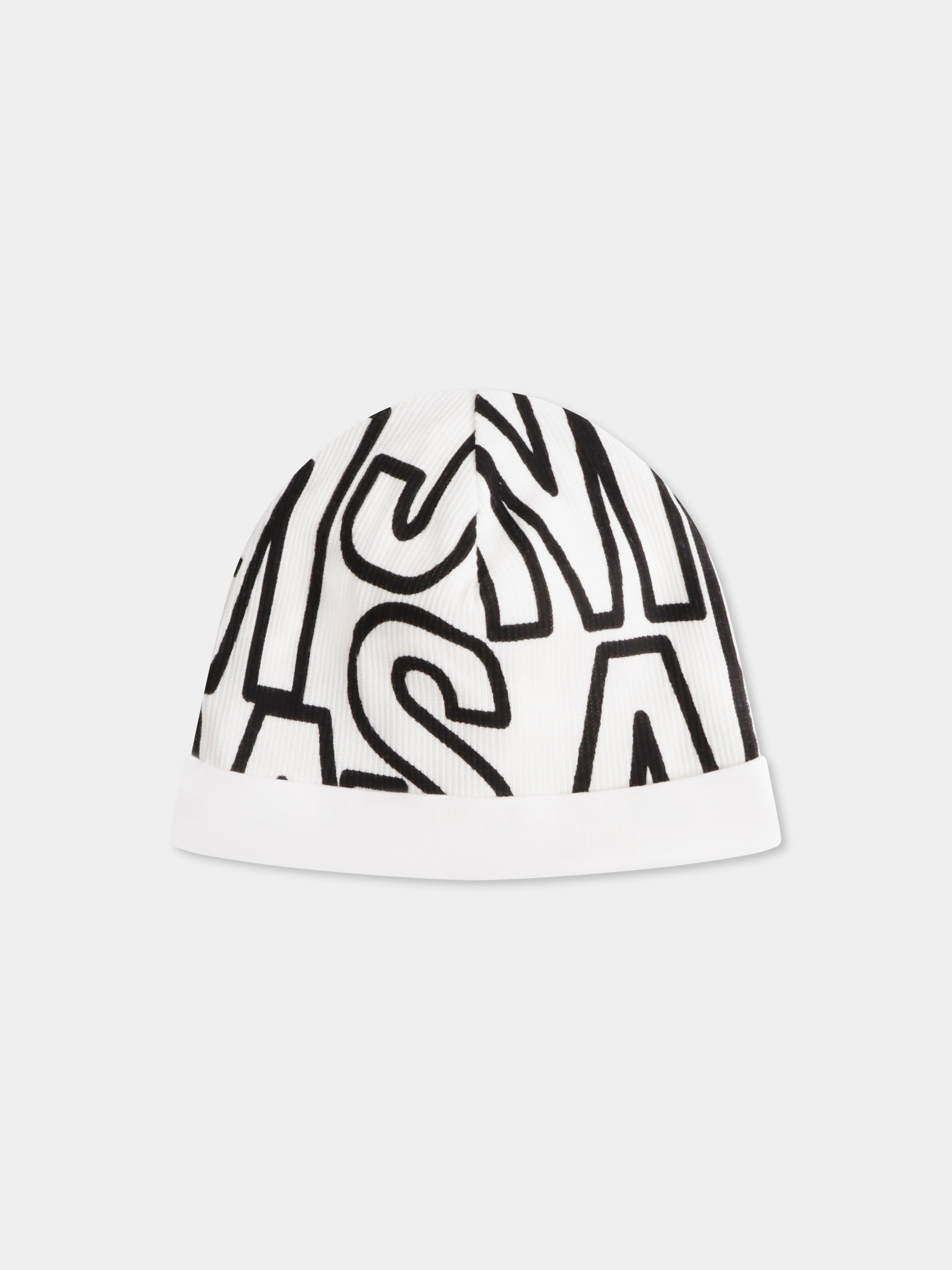 Set tutina avorio per neonati con logo all over,Marc Jacobs,W60554 126