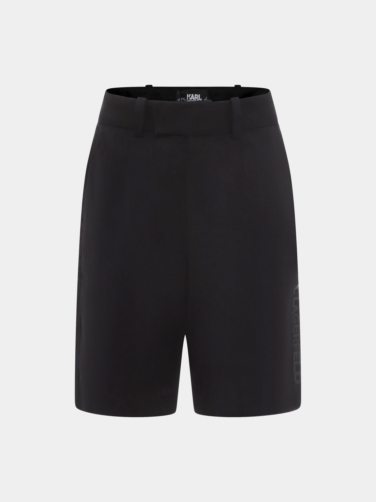 Shorts neri per bambino con logo,Karl Lagerfeld Kids,Z30027 09B