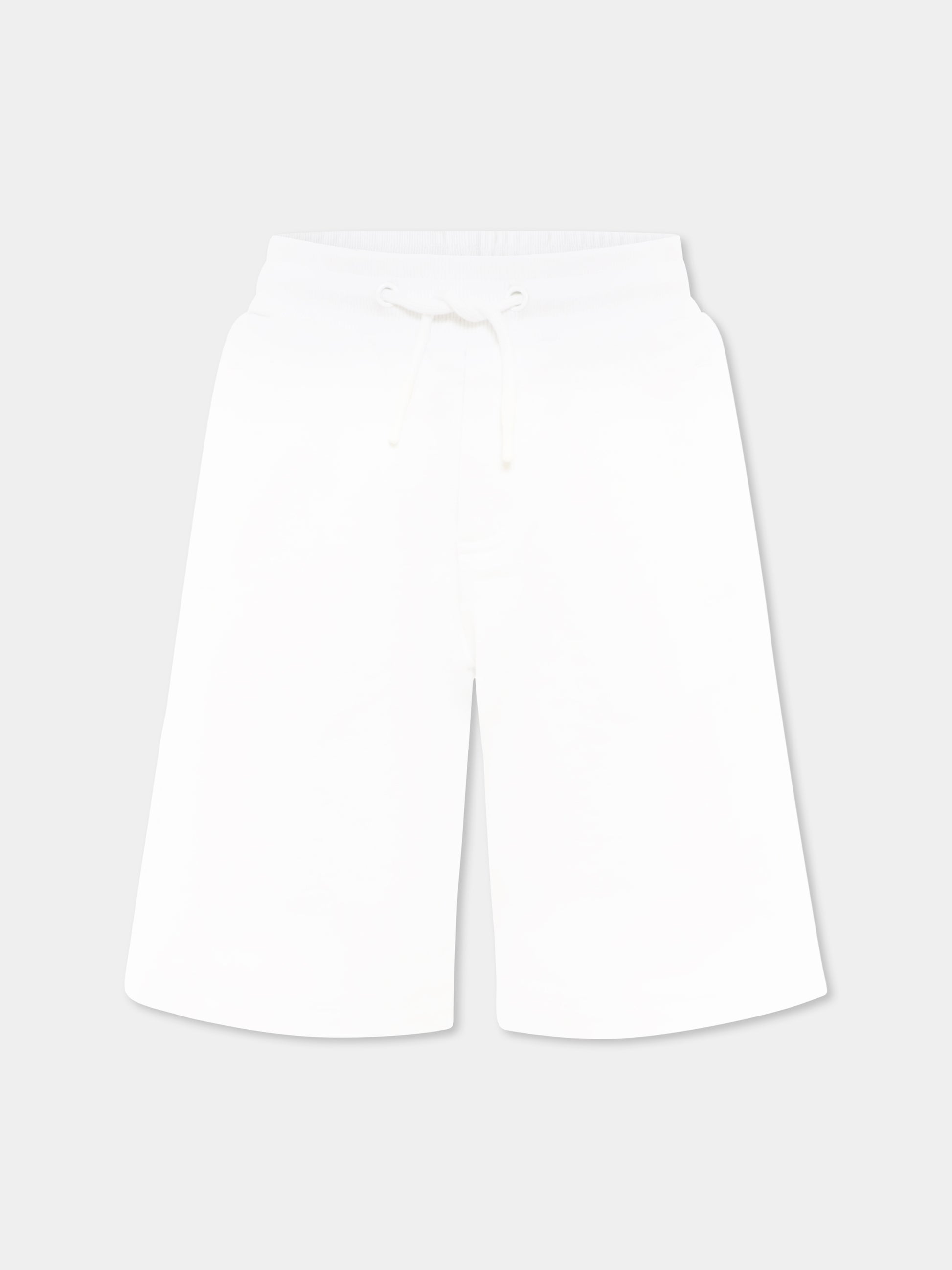 Shorts bianchi per bambino con logo,Marc Jacobs,W60018 10P